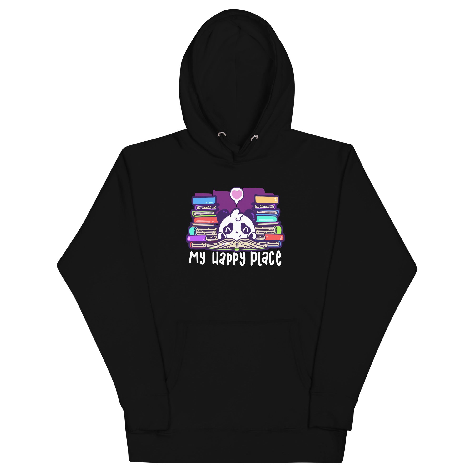 MY HAPPY PLACE - Modified Hoodie - ChubbleGumLLC
