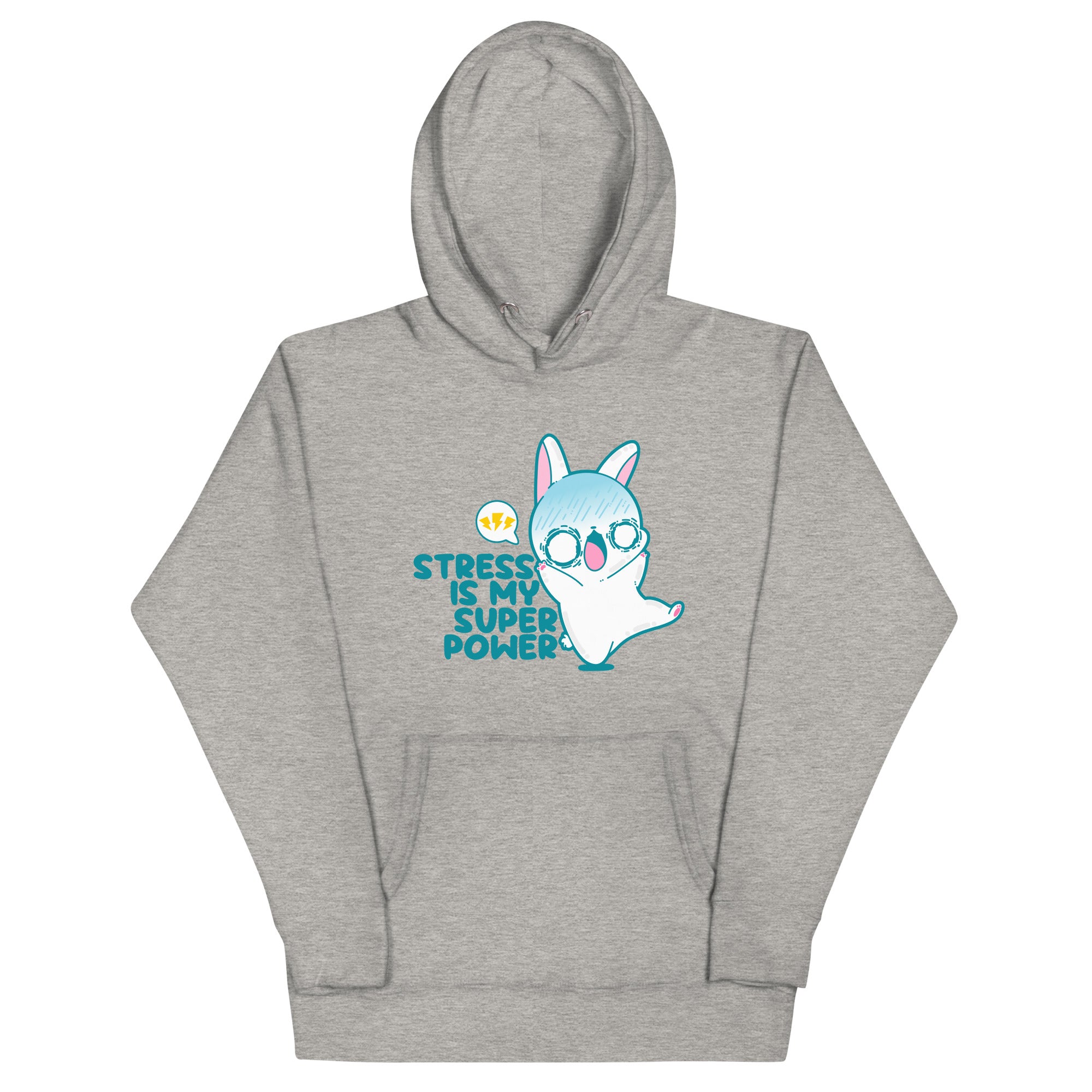 STRESS IS MY SUPERPOWER - Hoodie - ChubbleGumLLC