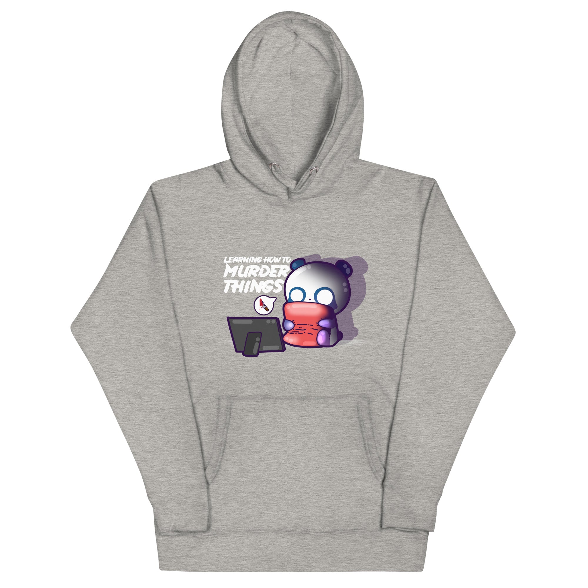 LEARNING HOW TO MURDER THINGS - Hoodie - ChubbleGumLLC