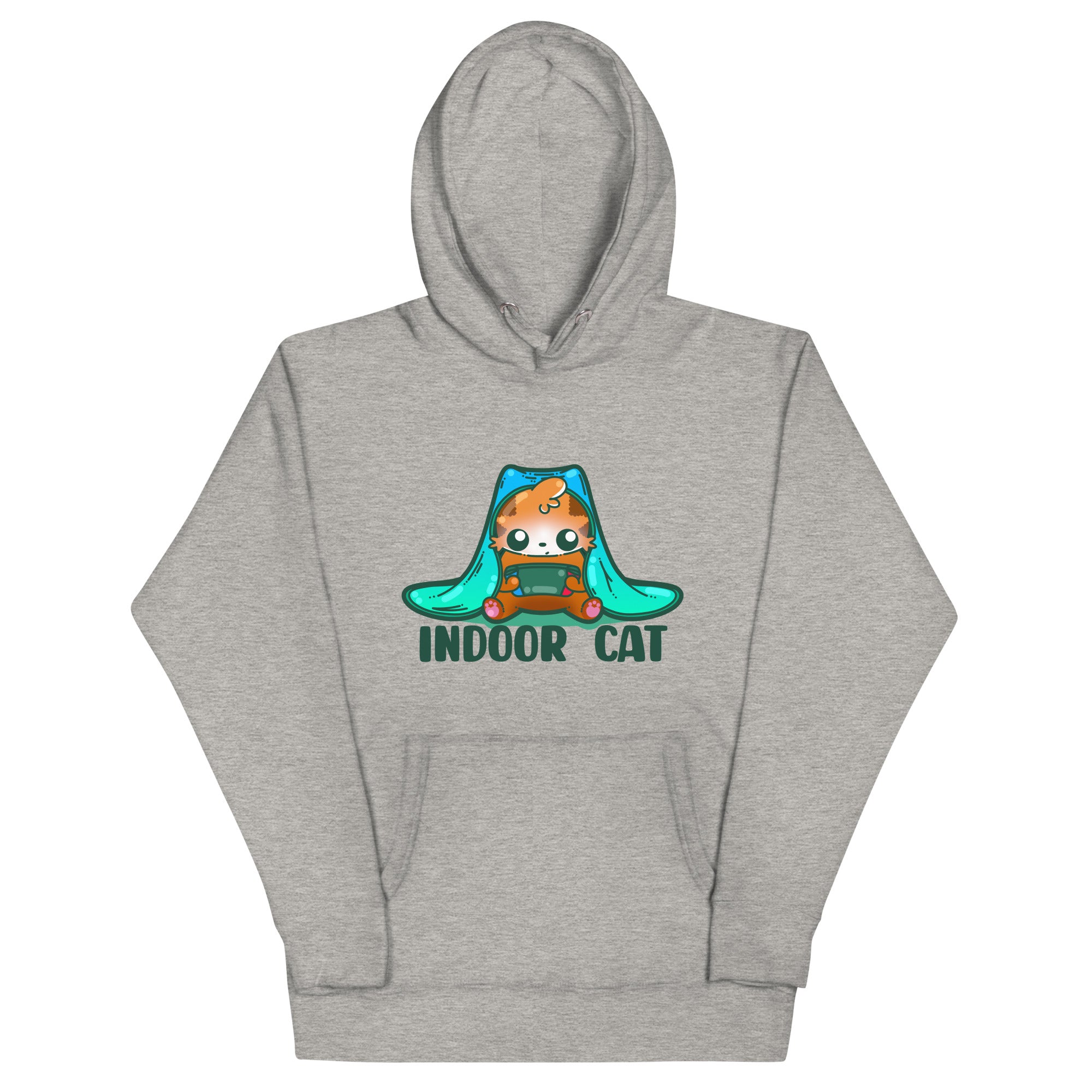 INDOOR CAT - Hoodie - ChubbleGumLLC