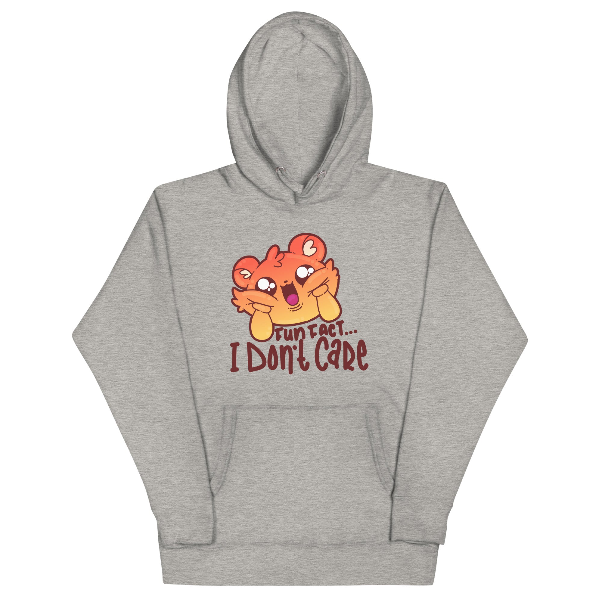 FUN FACT I DONT CARE - Hoodie - ChubbleGumLLC