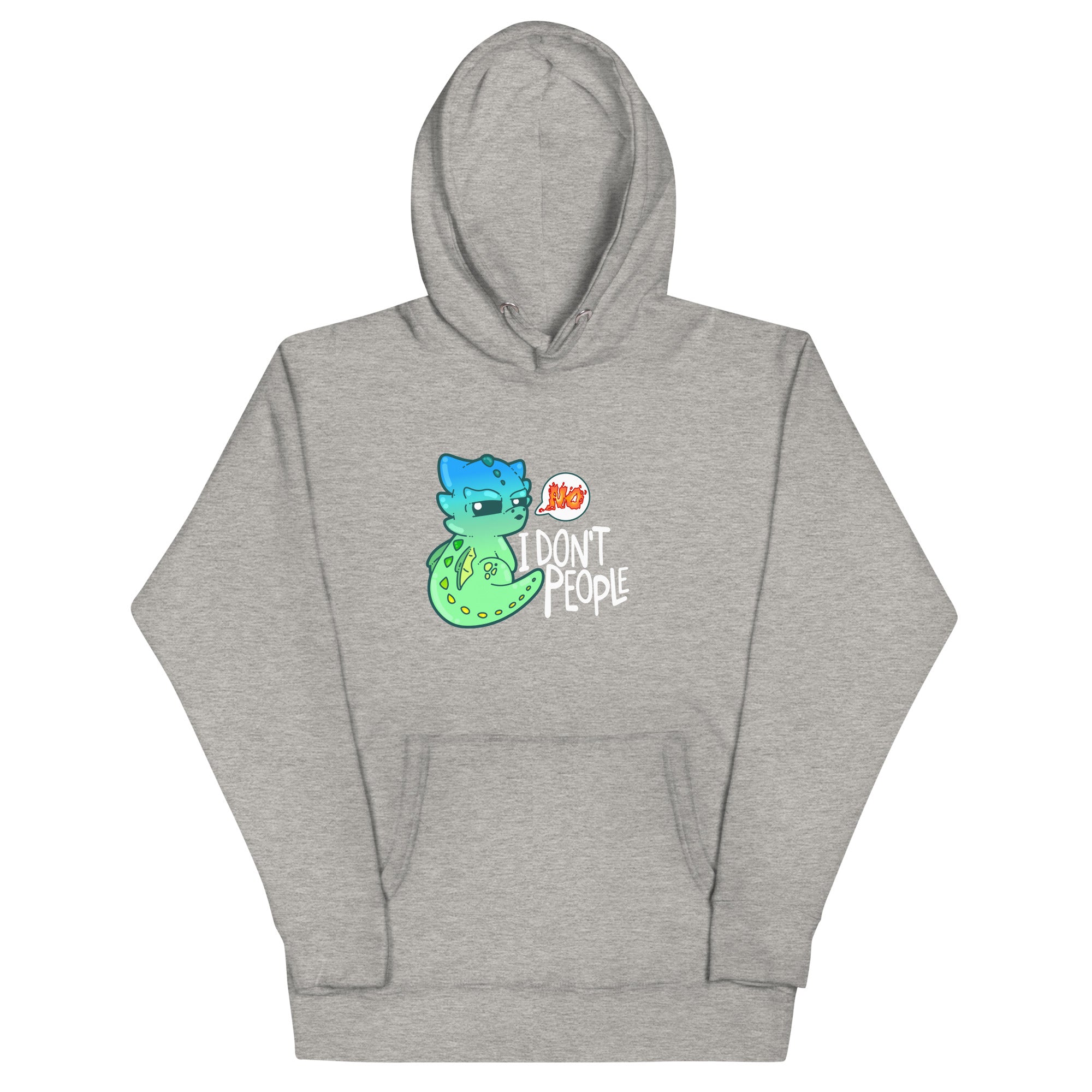 I DONT PEOPLE - Modded Hoodie - ChubbleGumLLC