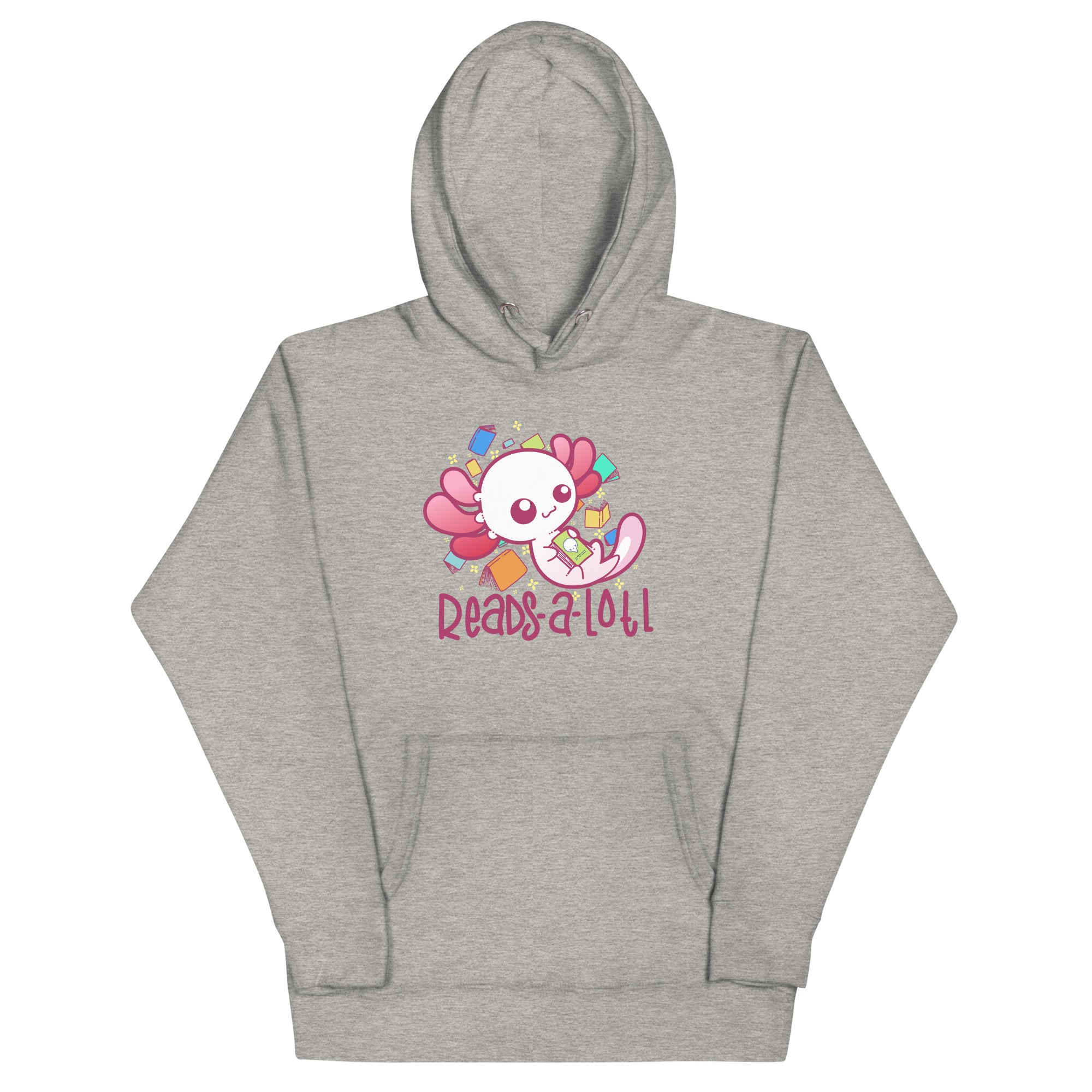 READS A LOTL - Hoodie - ChubbleGumLLC