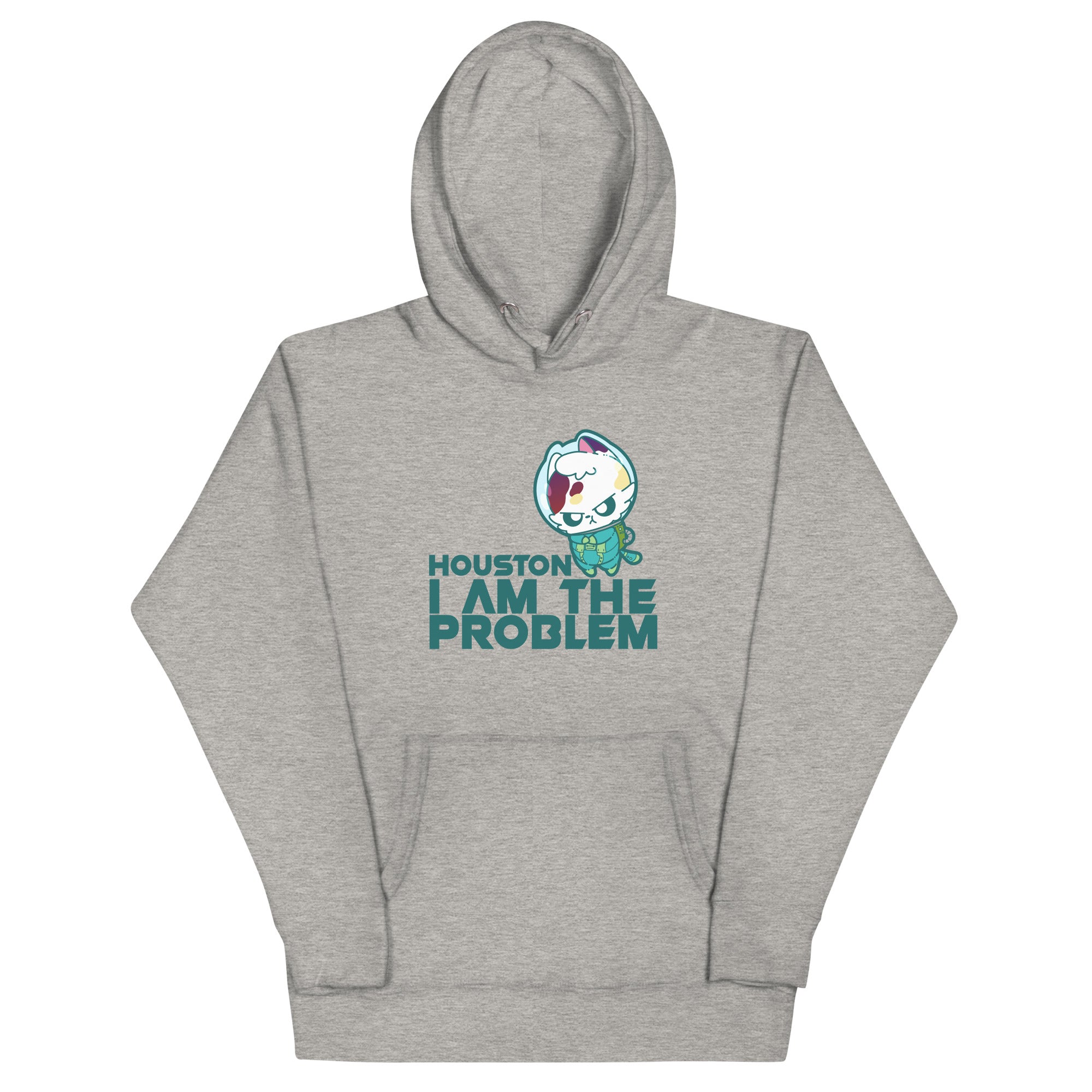 HOUSTON I AM THE PROBLEM - Hoodie - ChubbleGumLLC