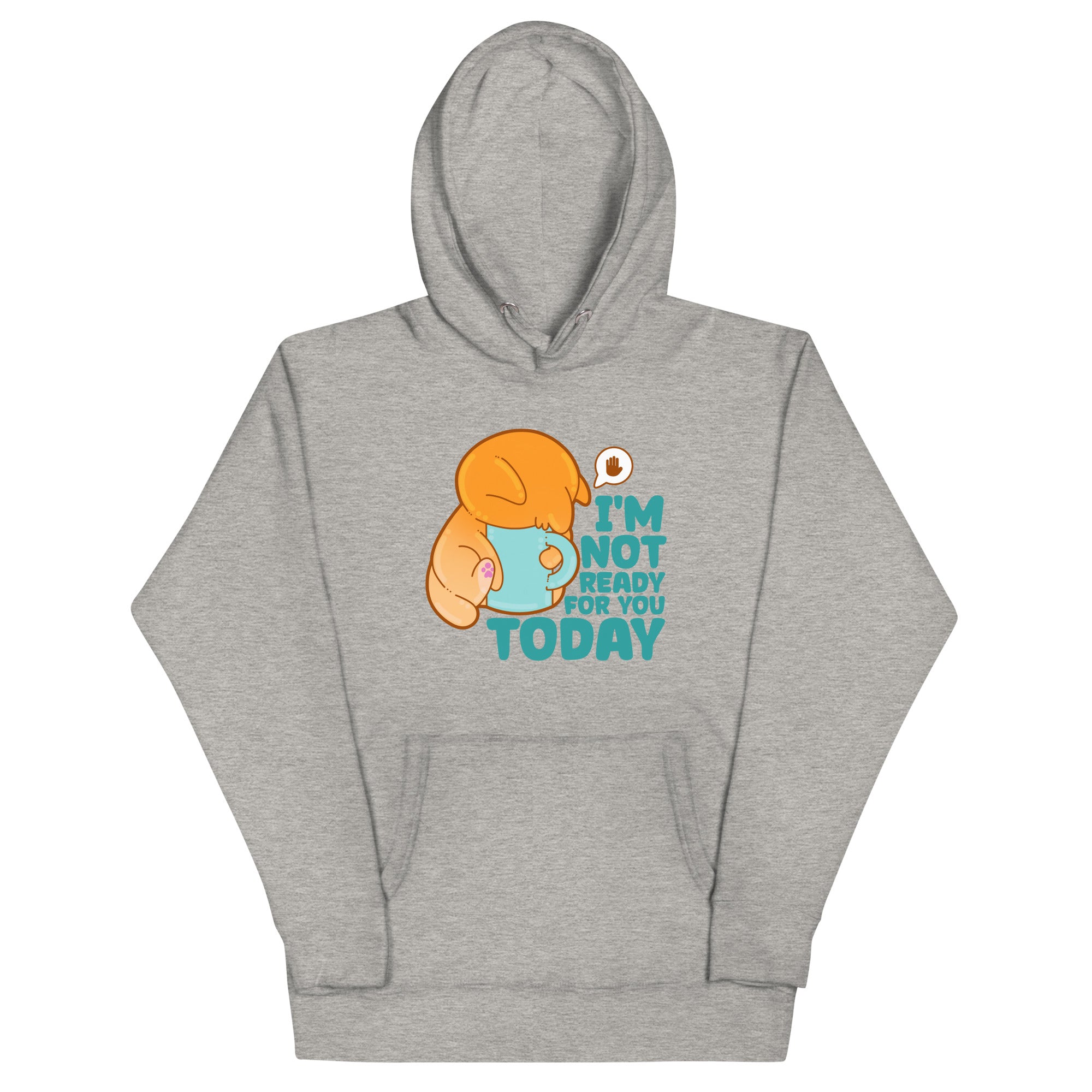 IM NOT READY FOR YOU TODAY - Hoodie - ChubbleGumLLC