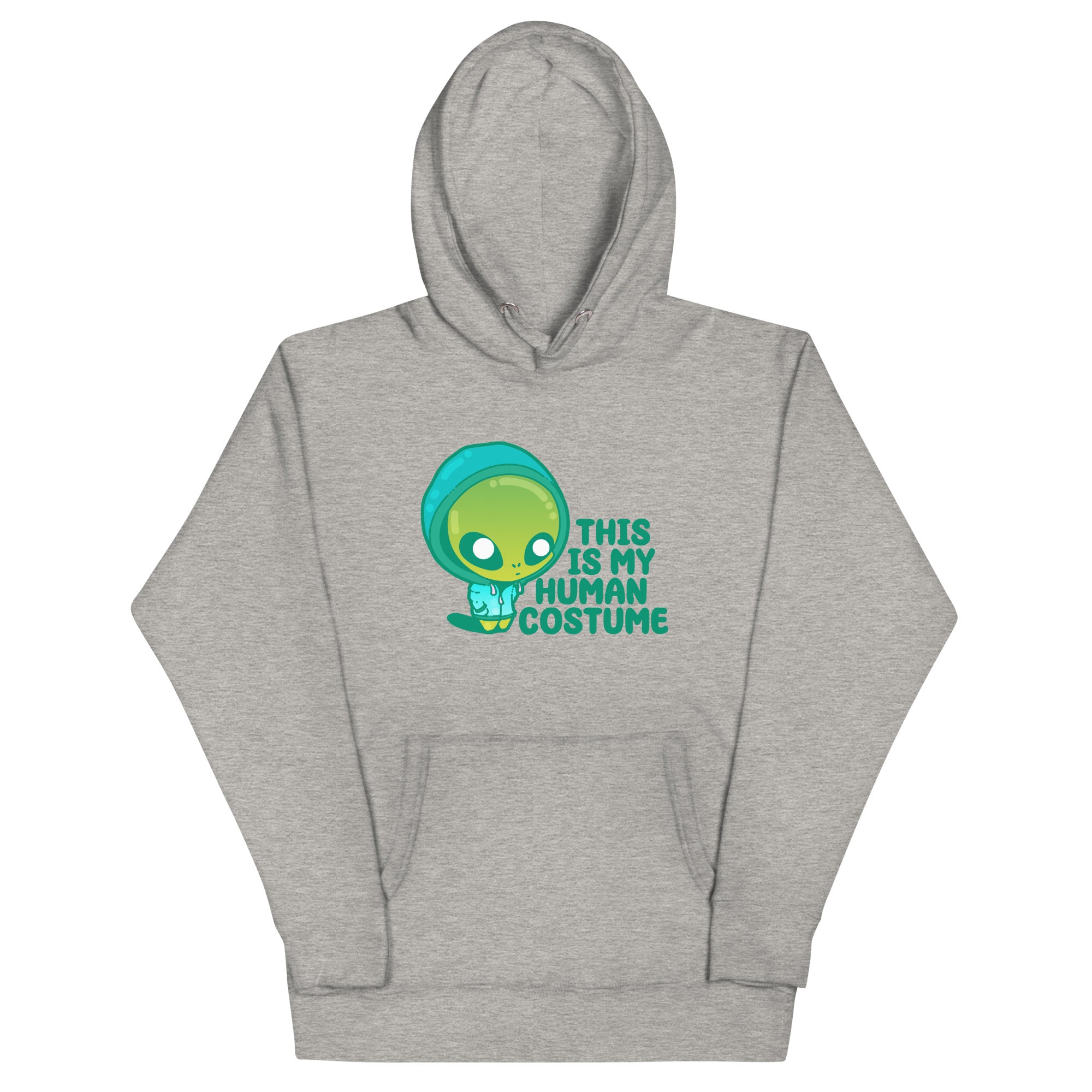 THIS IS MY HUMAN COSTUME - Hoodie - ChubbleGumLLC