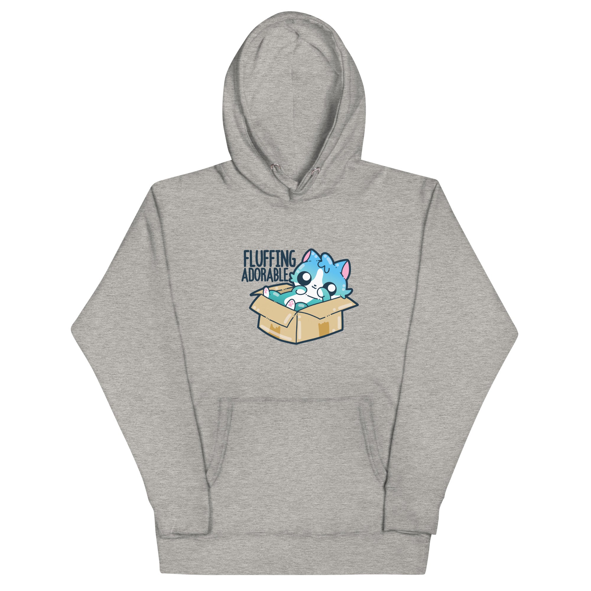 FLUFFING ADORABLE - Hoodie - ChubbleGumLLC