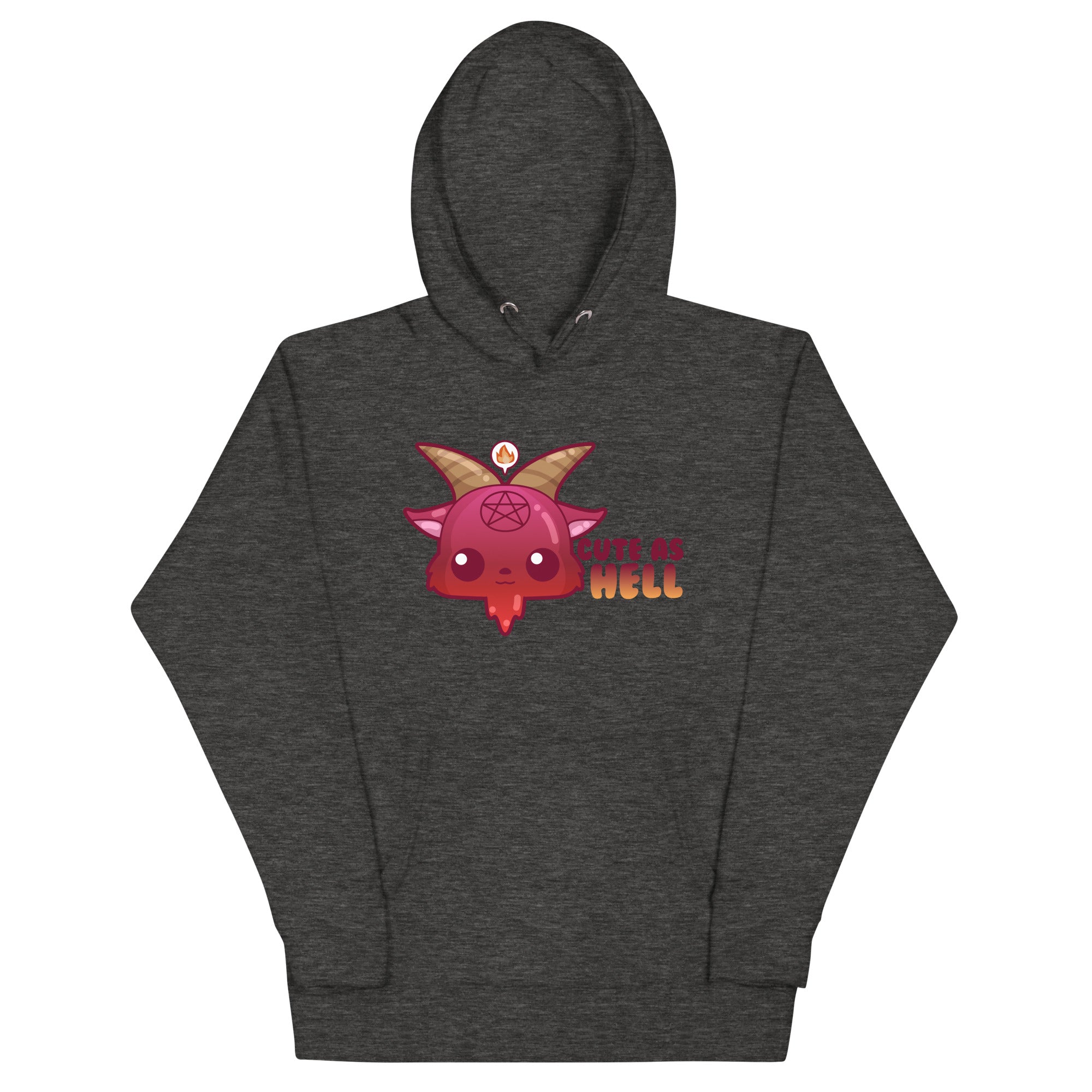 CUTE AS HELL - Hoodie - ChubbleGumLLC