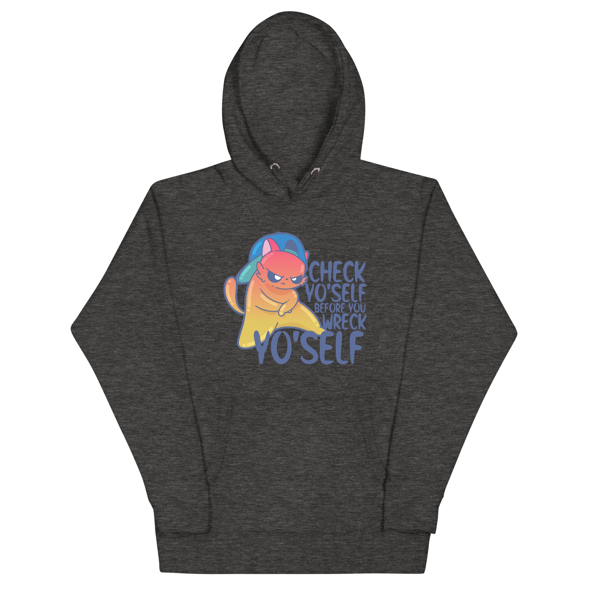 CHECK YOSELF - Hoodie - ChubbleGumLLC