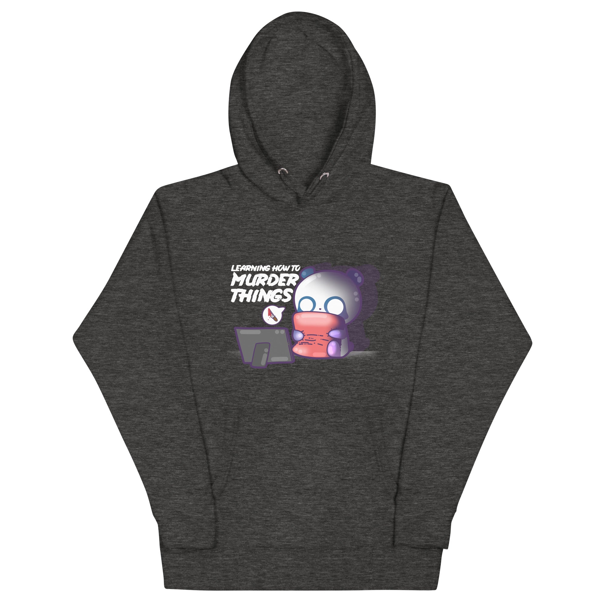 LEARNING HOW TO MURDER THINGS - Hoodie - ChubbleGumLLC