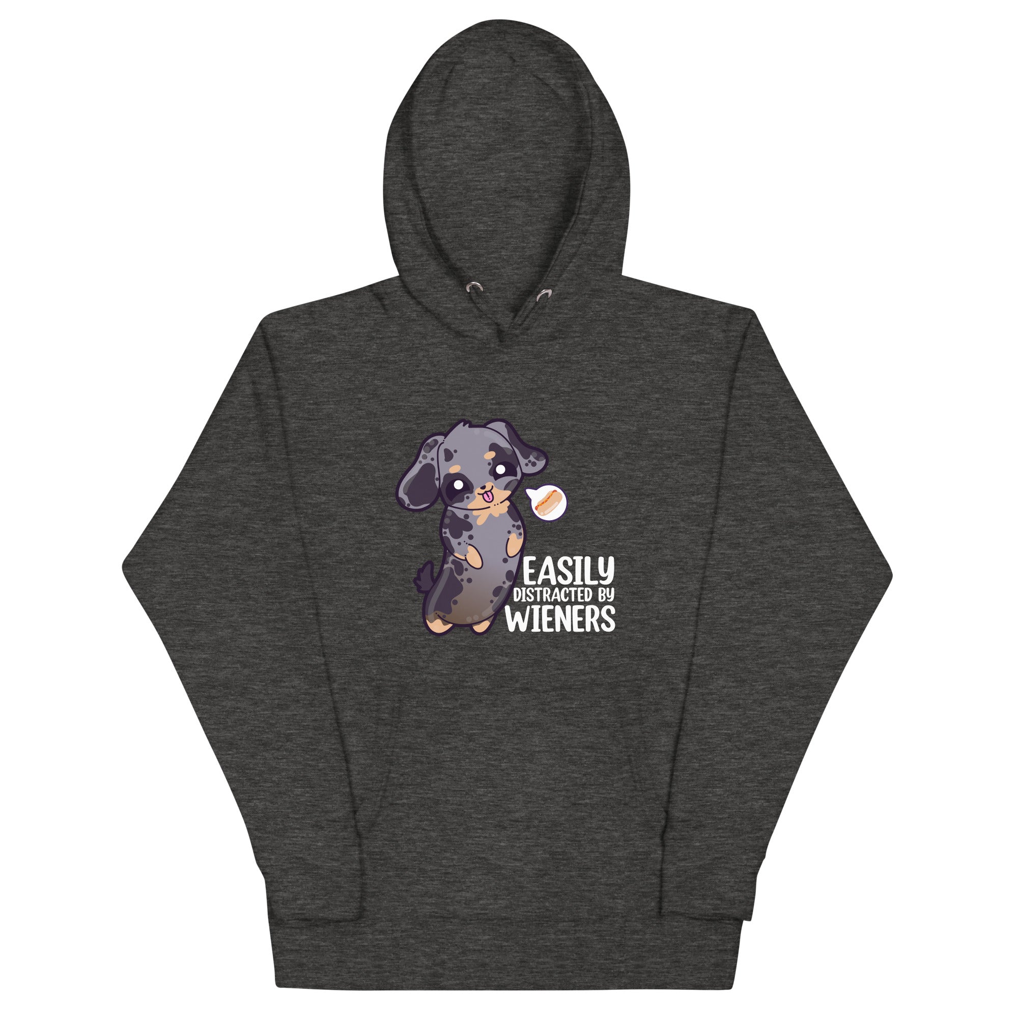 EASILY DISTRACTED BY WEINERS - Modded Hoodie - ChubbleGumLLC