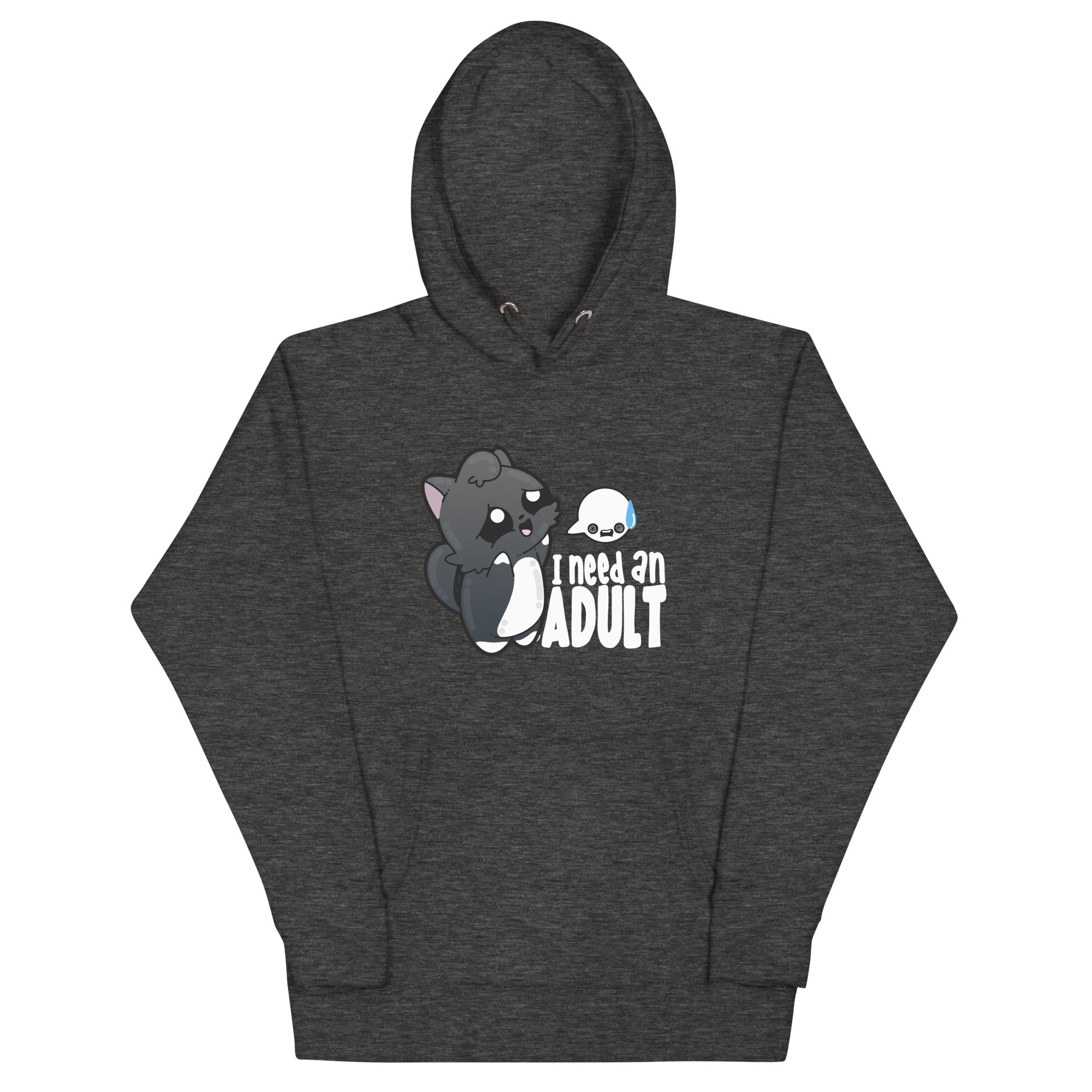 I NEED AN ADULT - Modded Hoodie - ChubbleGumLLC