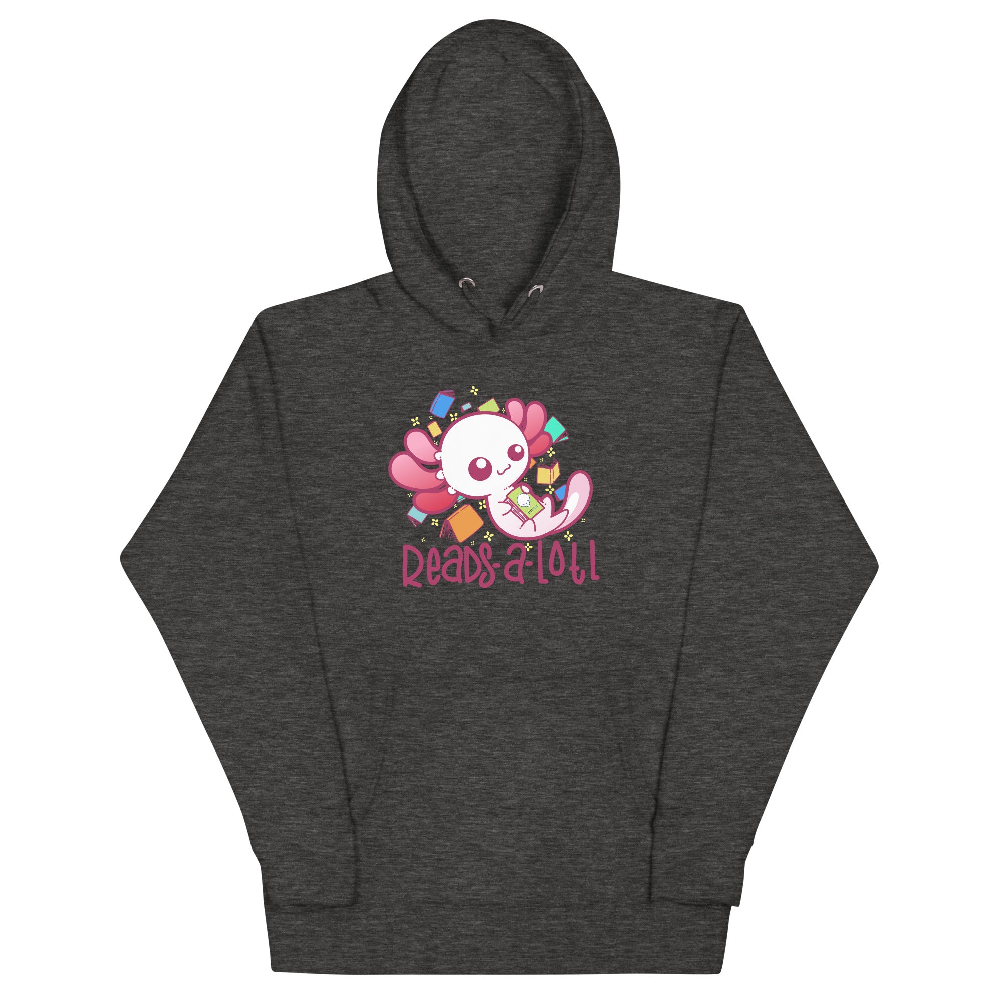 READS A LOTL - Hoodie - ChubbleGumLLC