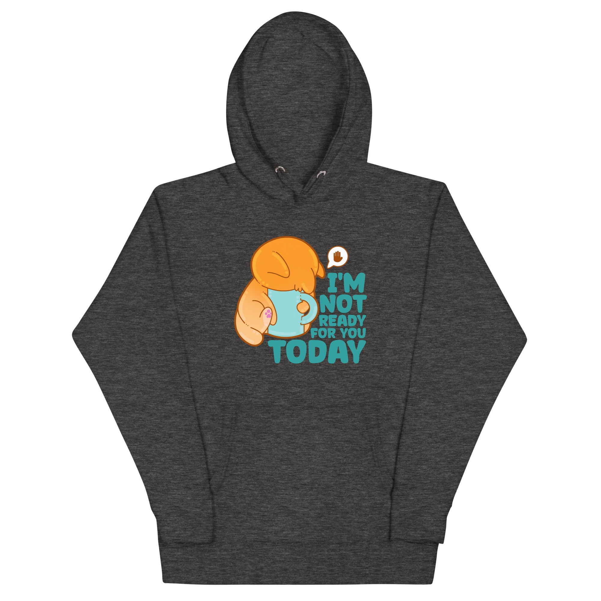 IM NOT READY FOR YOU TODAY - Hoodie - ChubbleGumLLC