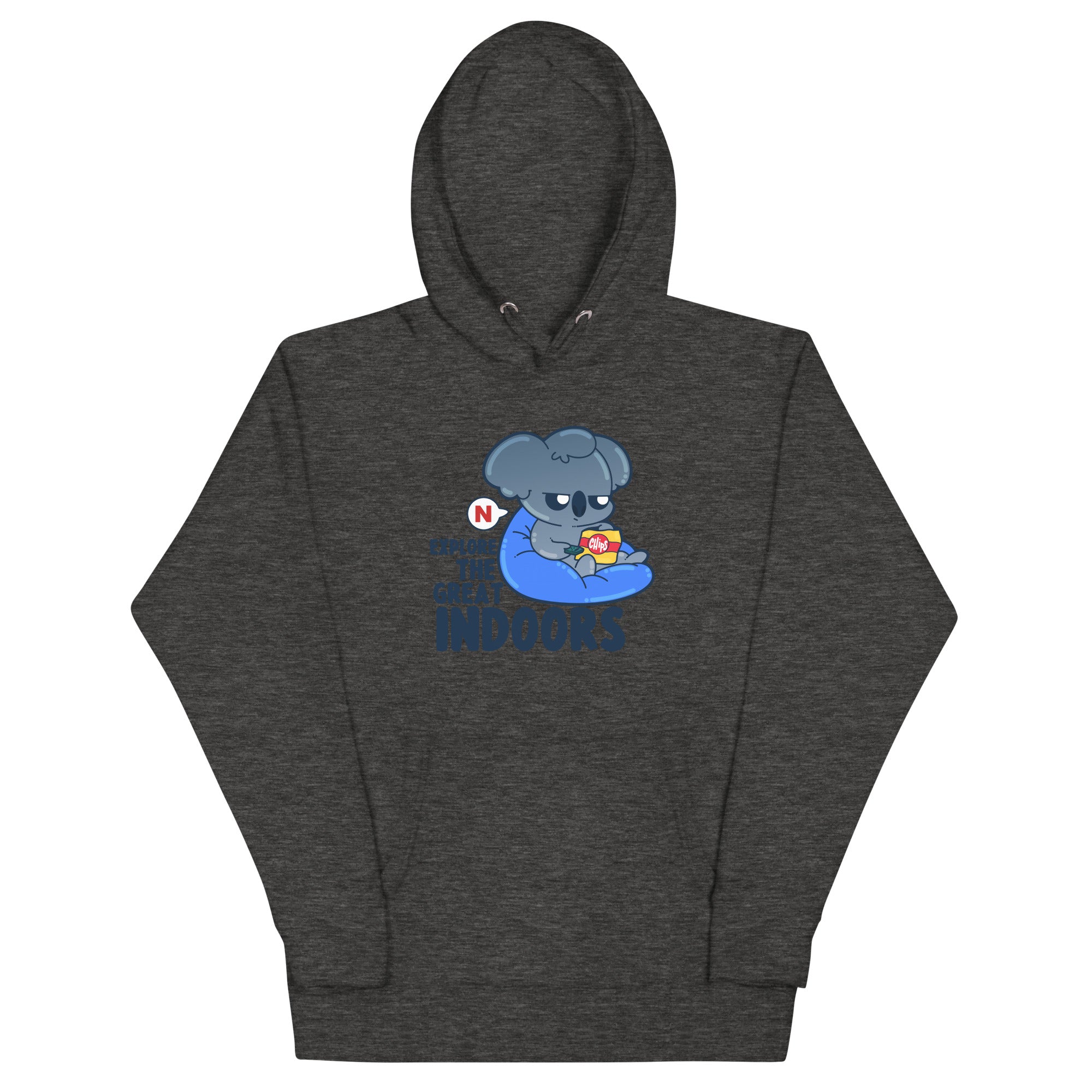 EXPLORE THE GREAT INDOORS - Hoodie - ChubbleGumLLC