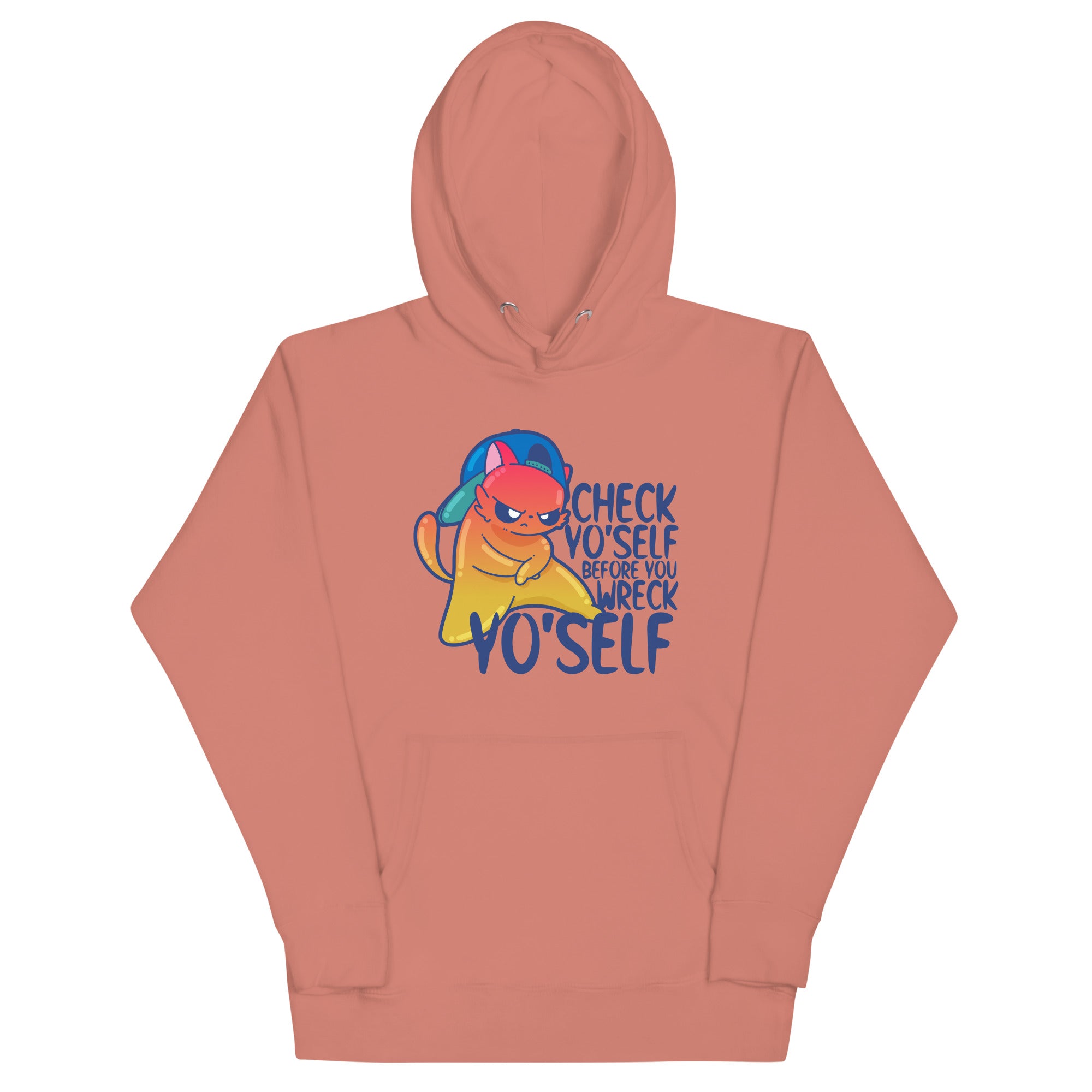 CHECK YOSELF - Hoodie - ChubbleGumLLC