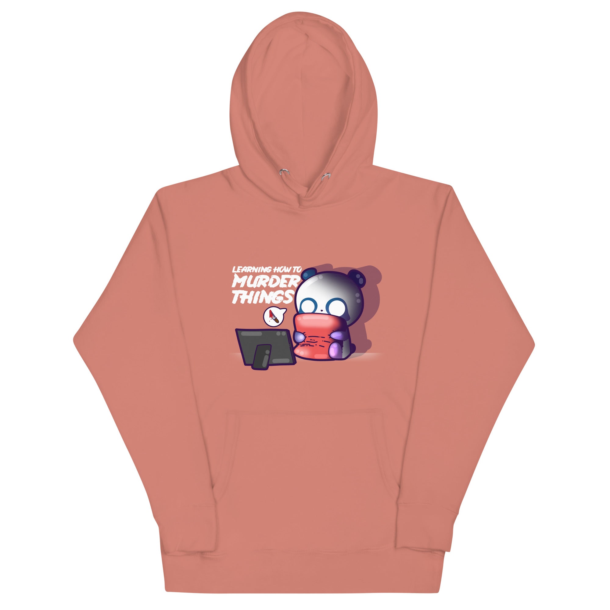 LEARNING HOW TO MURDER THINGS - Hoodie - ChubbleGumLLC