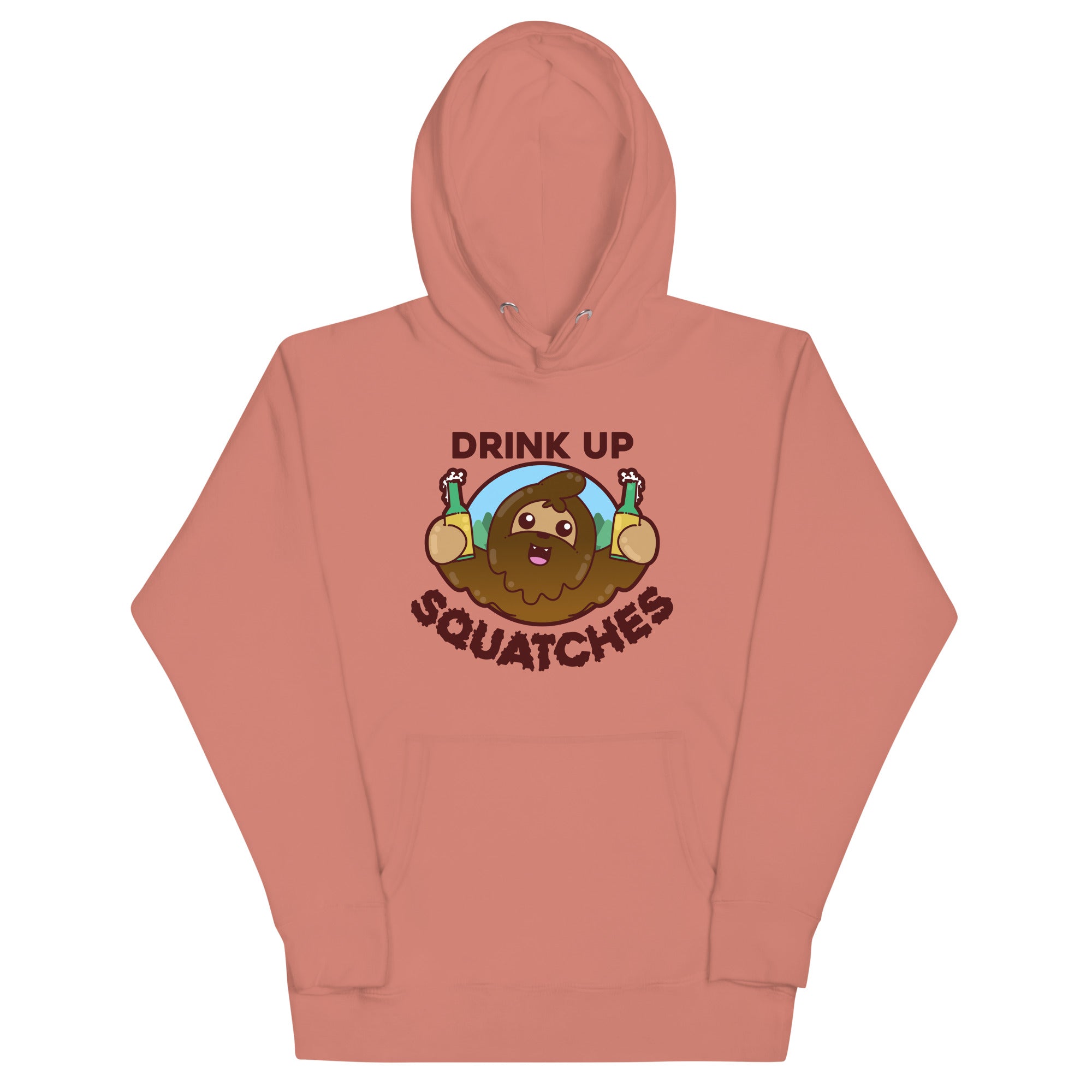 DRINK UP SQUATCHES - Hoodie - ChubbleGumLLC