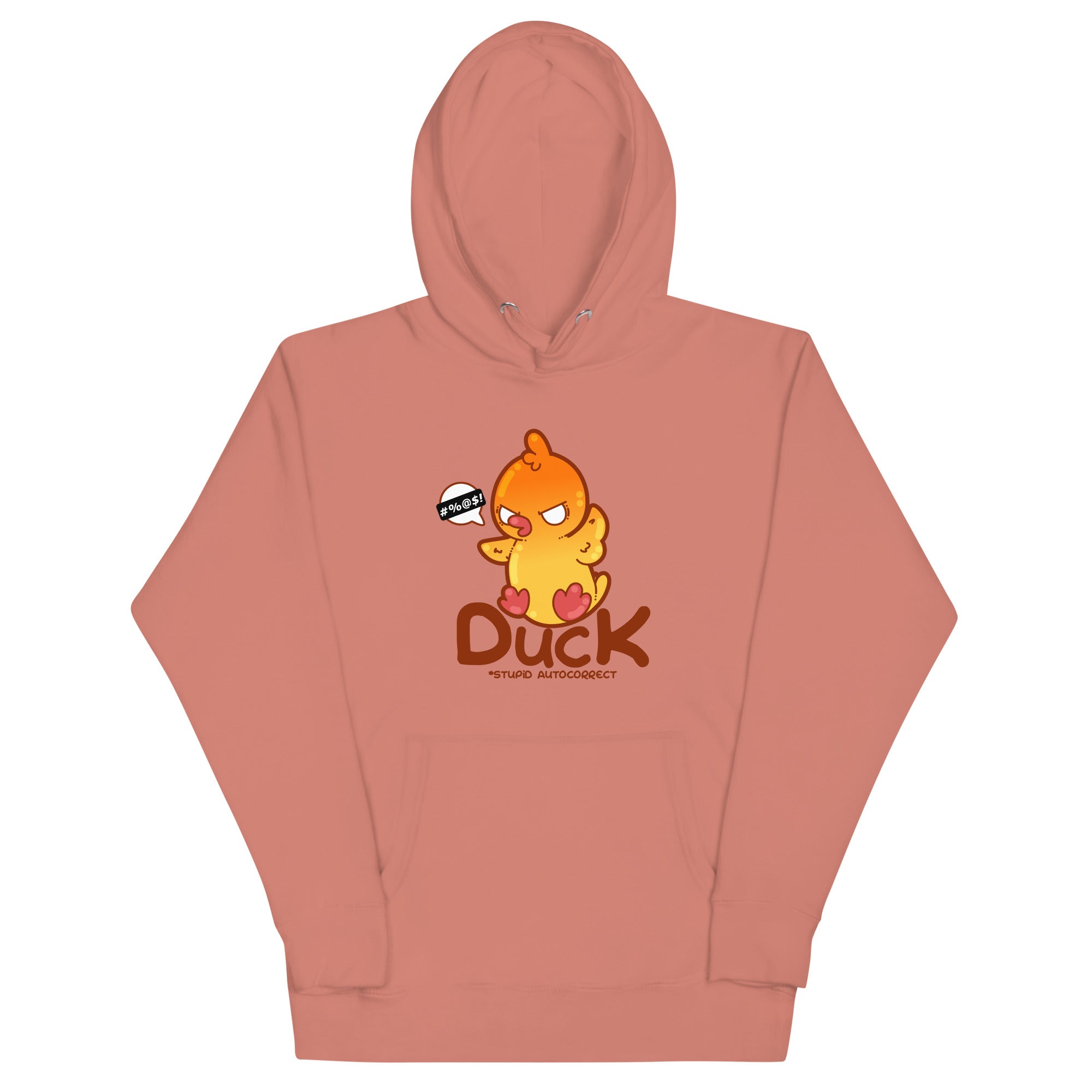 DUCK STUPID AUTOCORRECT - Hoodie - ChubbleGumLLC