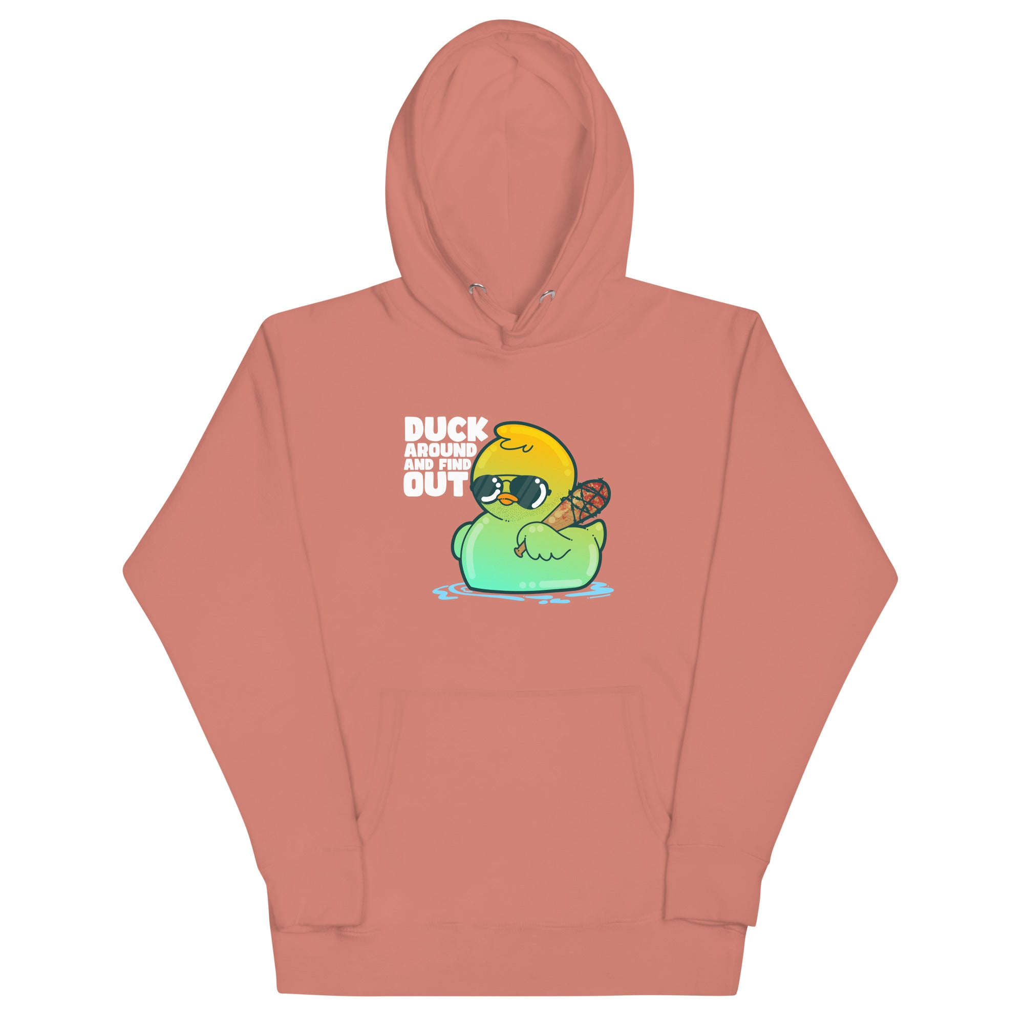 DUCK AROUND AND FIND OUT - Modded Hoodie - ChubbleGumLLC