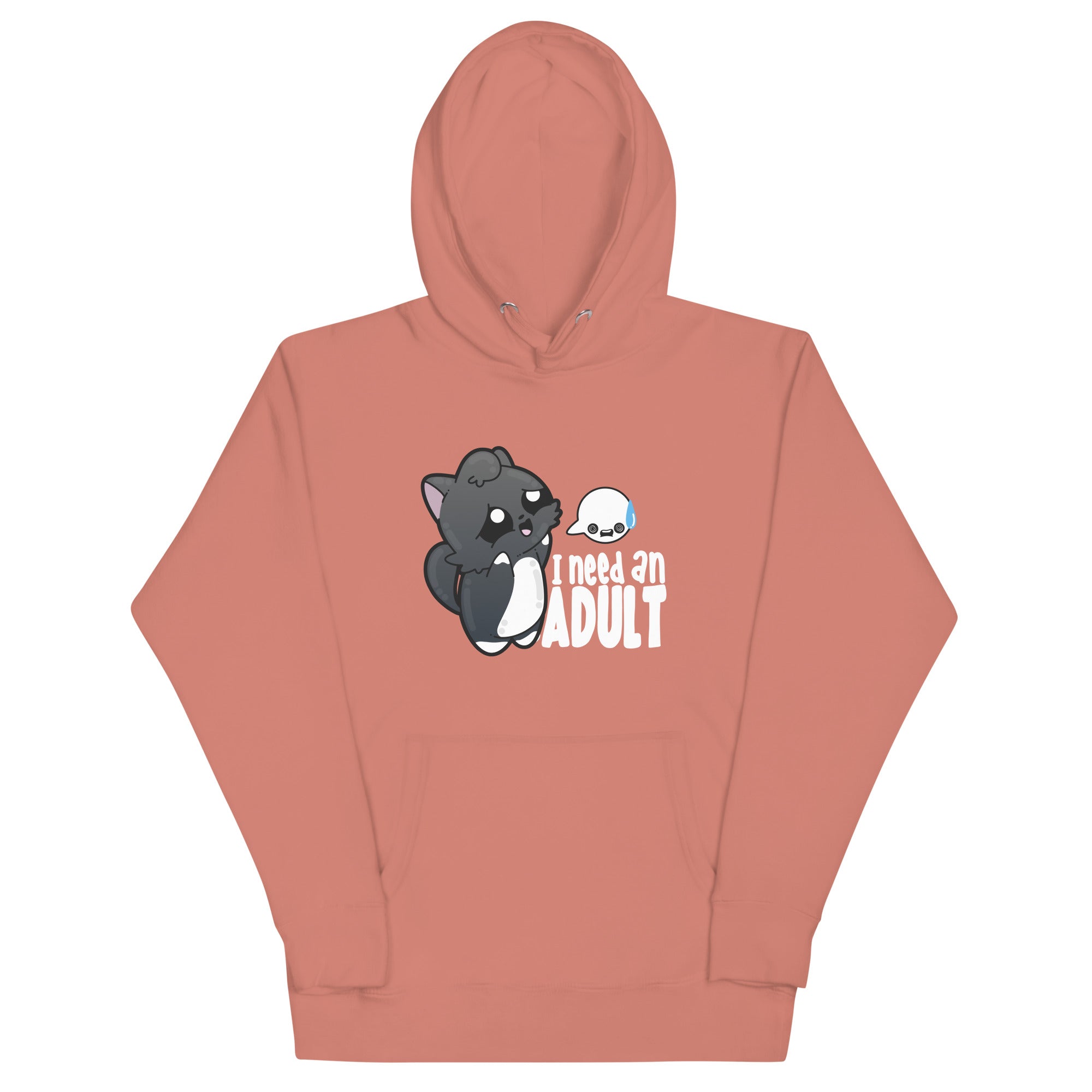 I NEED AN ADULT - Modded Hoodie - ChubbleGumLLC