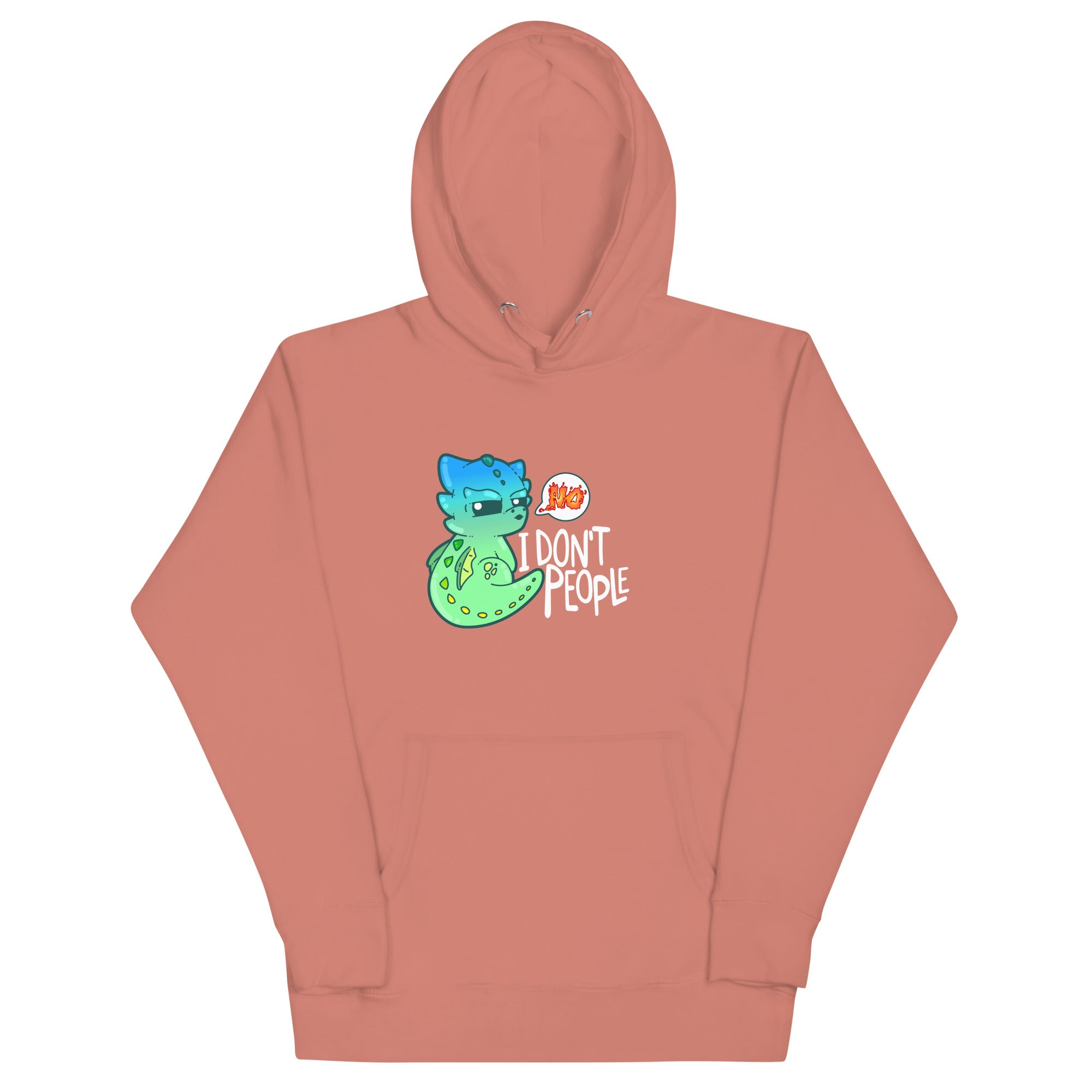 I DONT PEOPLE - Modded Hoodie - ChubbleGumLLC