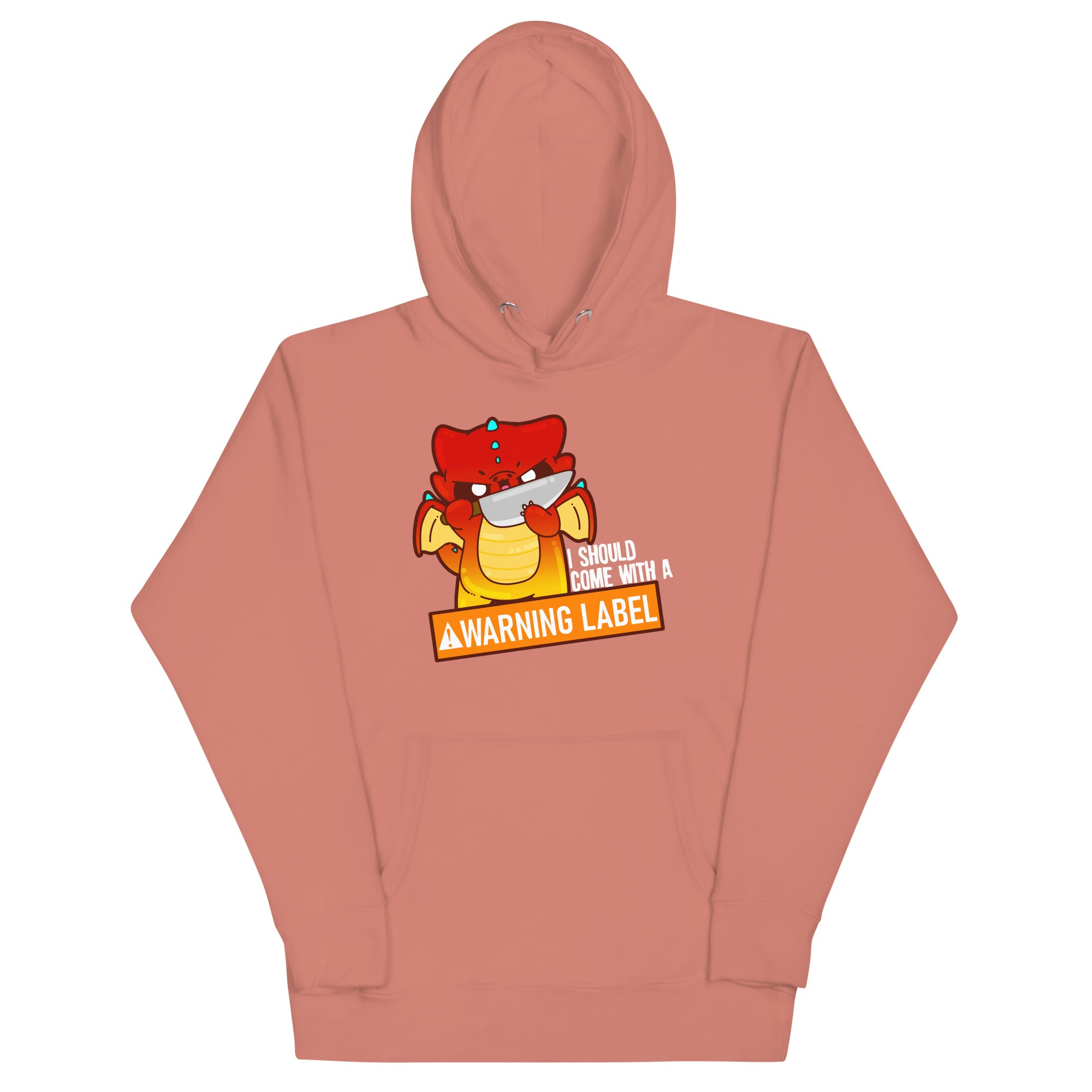 I SHOILD COME WITH A WARNING LABEL - Hoodie - ChubbleGumLLC