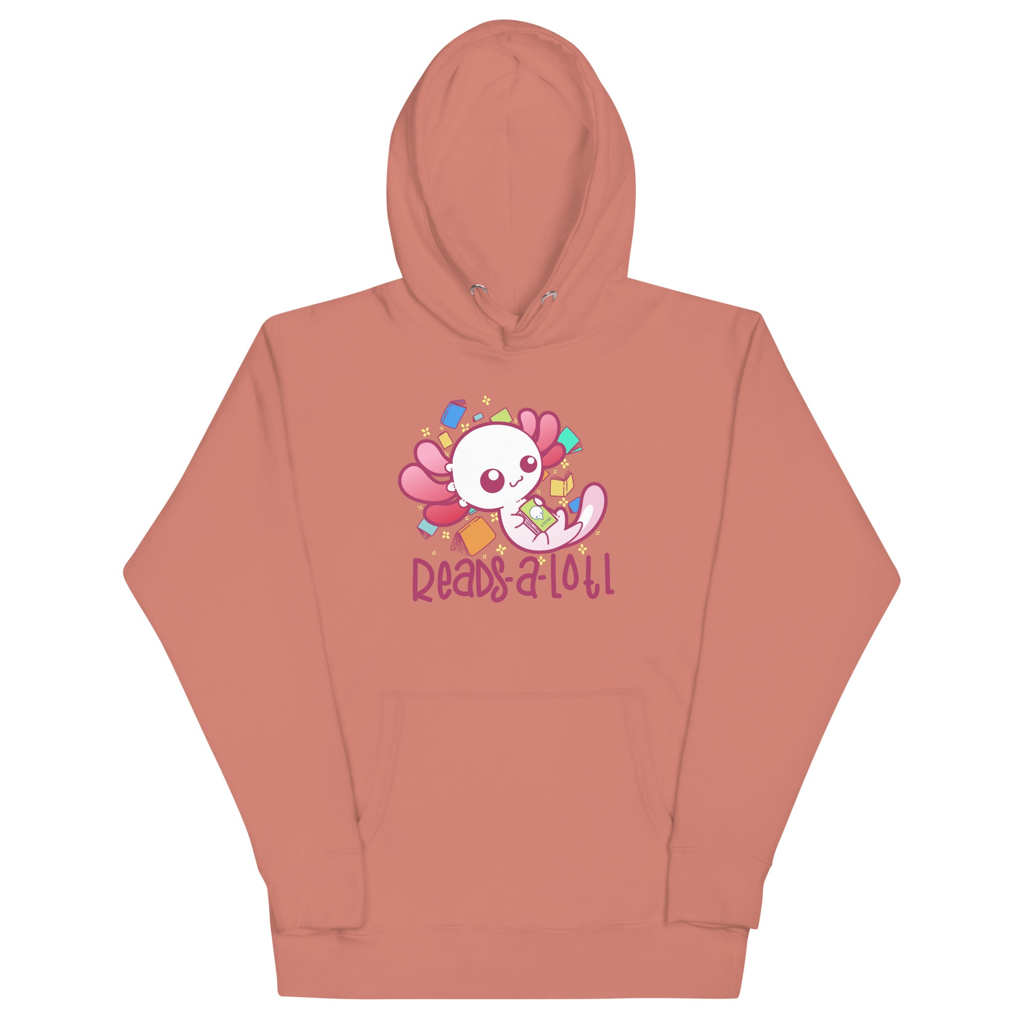 READS A LOTL - Hoodie - ChubbleGumLLC