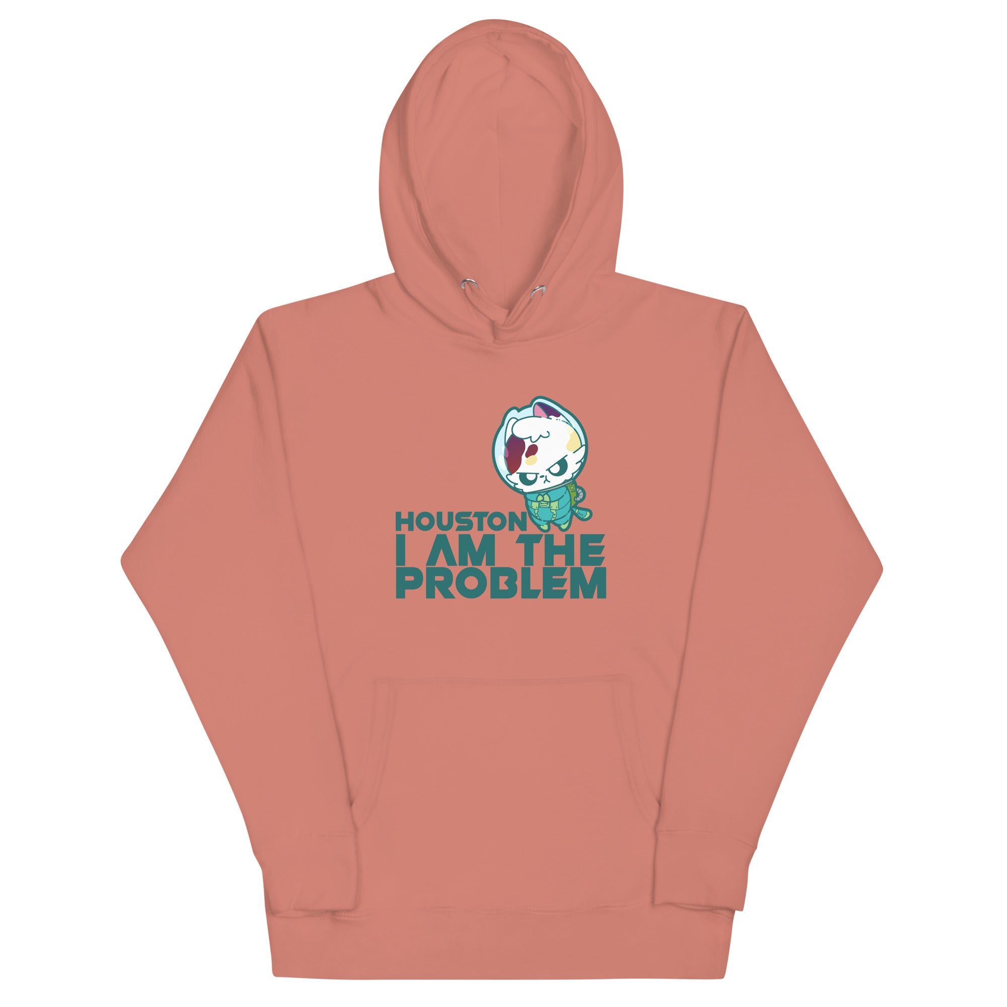 HOUSTON I AM THE PROBLEM - Hoodie - ChubbleGumLLC