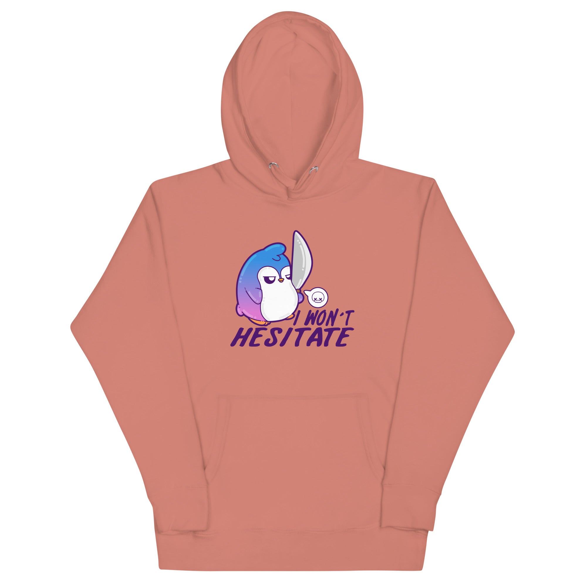 I WONT HESITATE - Hoodie - ChubbleGumLLC