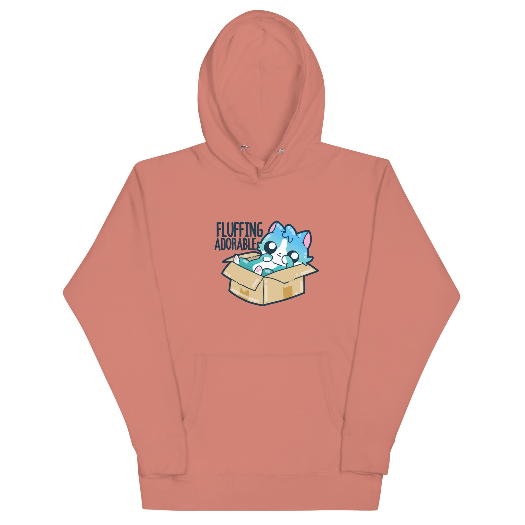 FLUFFING ADORABLE - Hoodie - ChubbleGumLLC