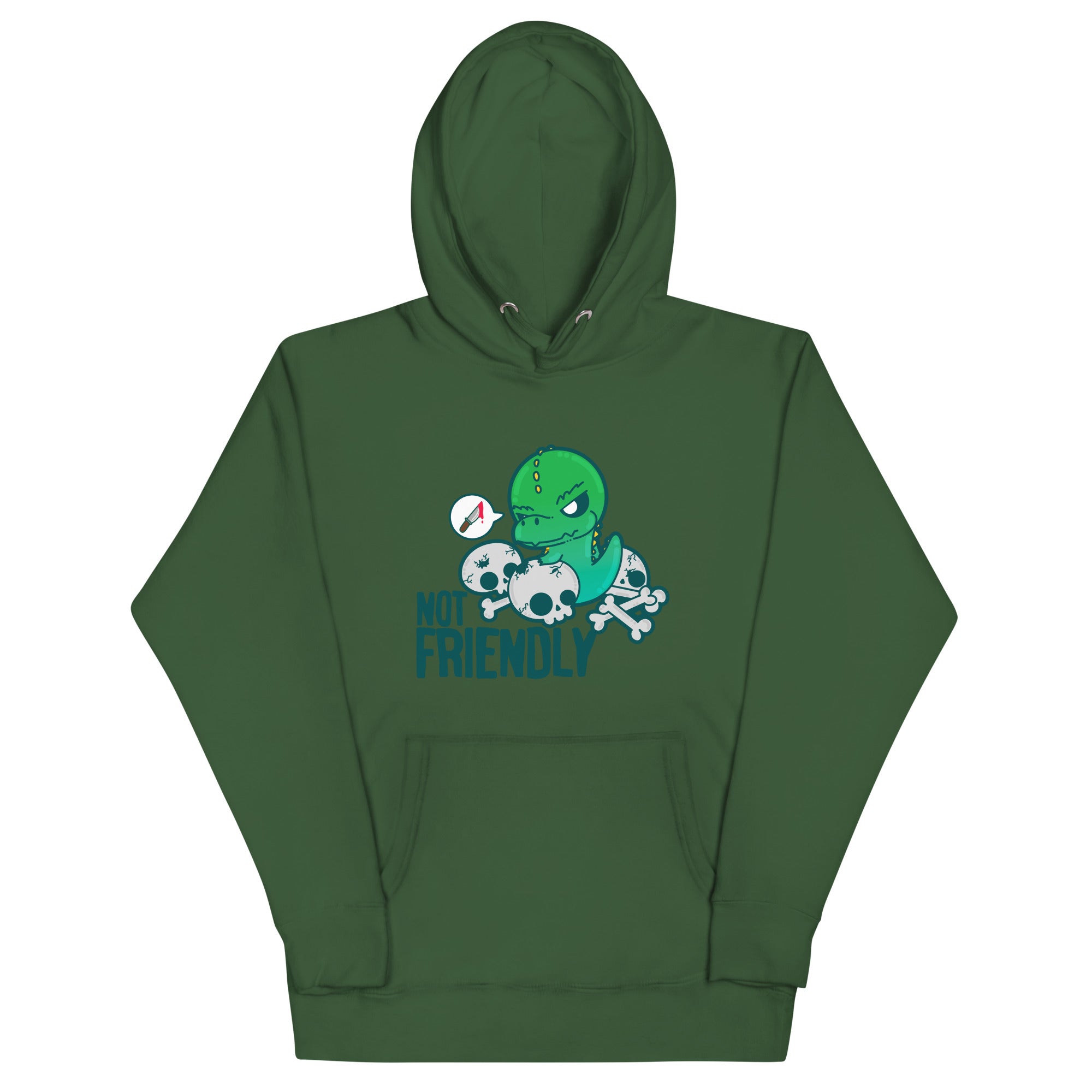 NOT FRIENDLY - Hoodie - ChubbleGumLLC
