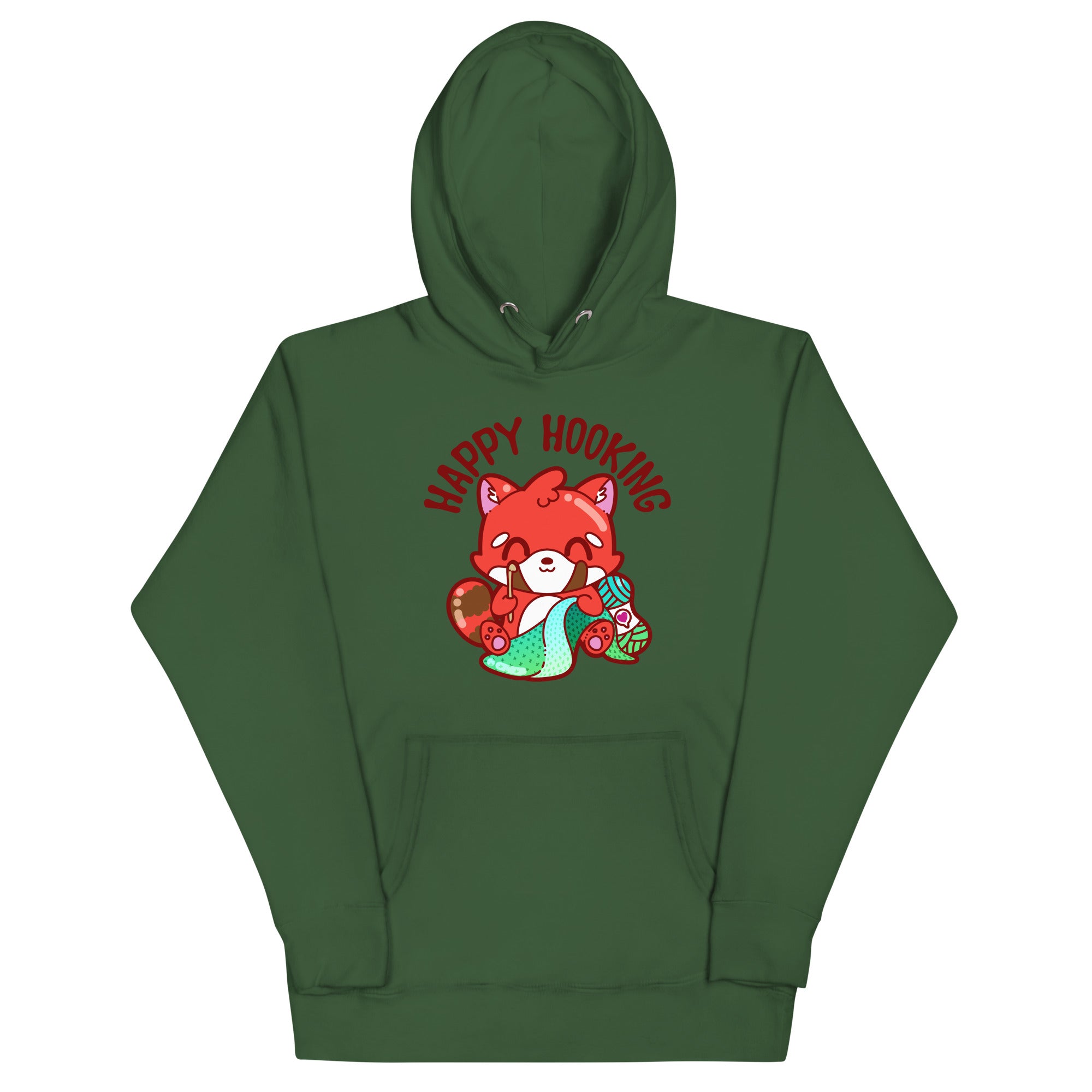 HAPPY HOOKING - Hoodie - ChubbleGumLLC