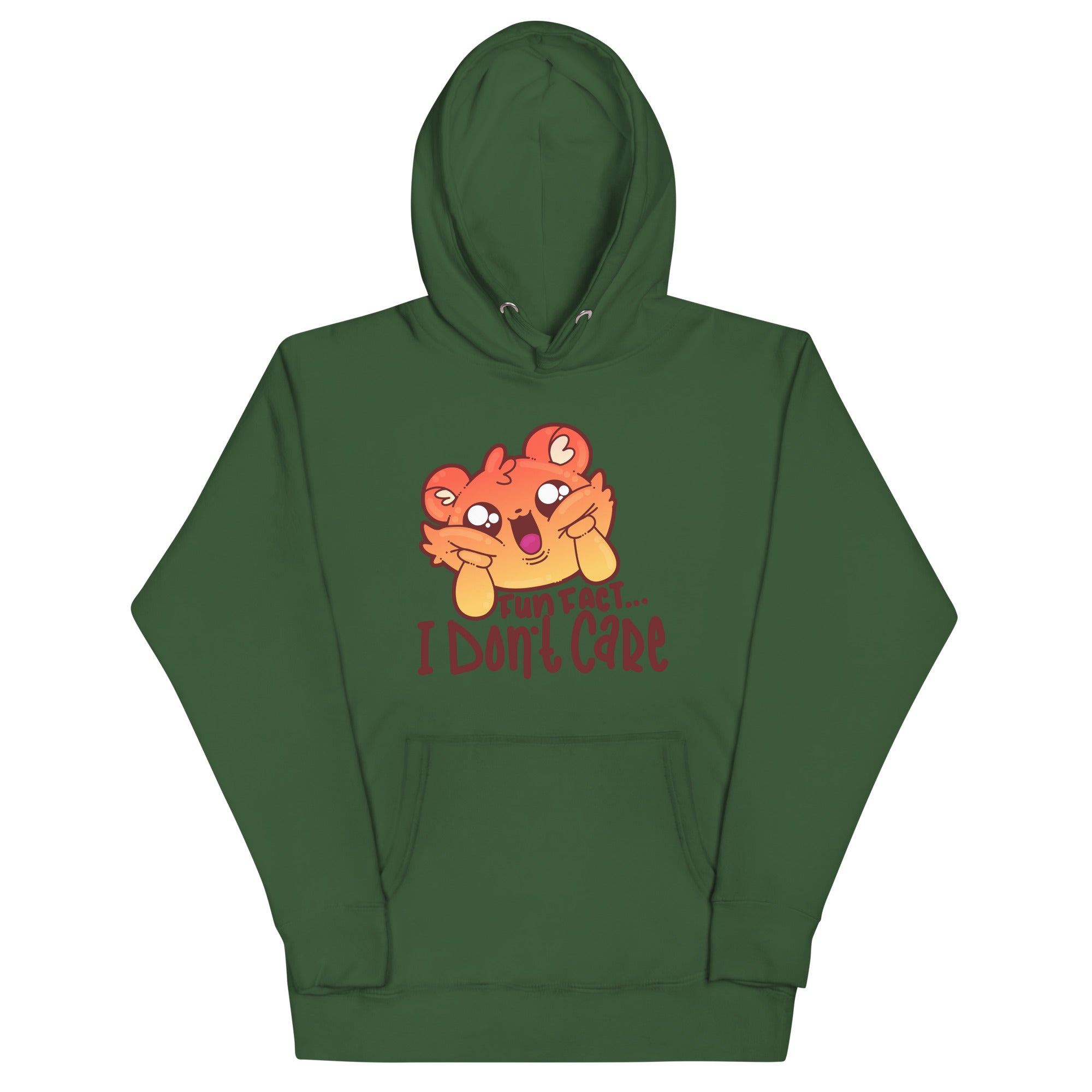FUN FACT I DONT CARE - Hoodie - ChubbleGumLLC