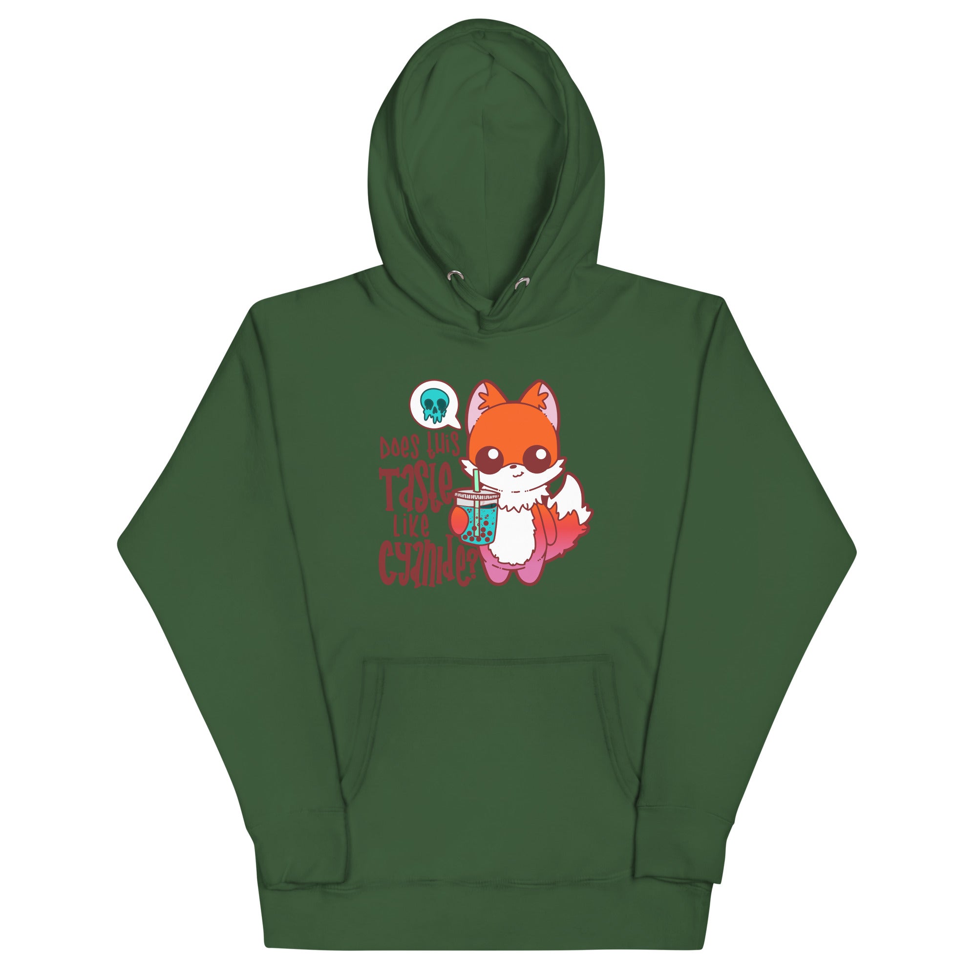 DOES THIS TASTE LIKE CYANIDE - Hoodie - ChubbleGumLLC