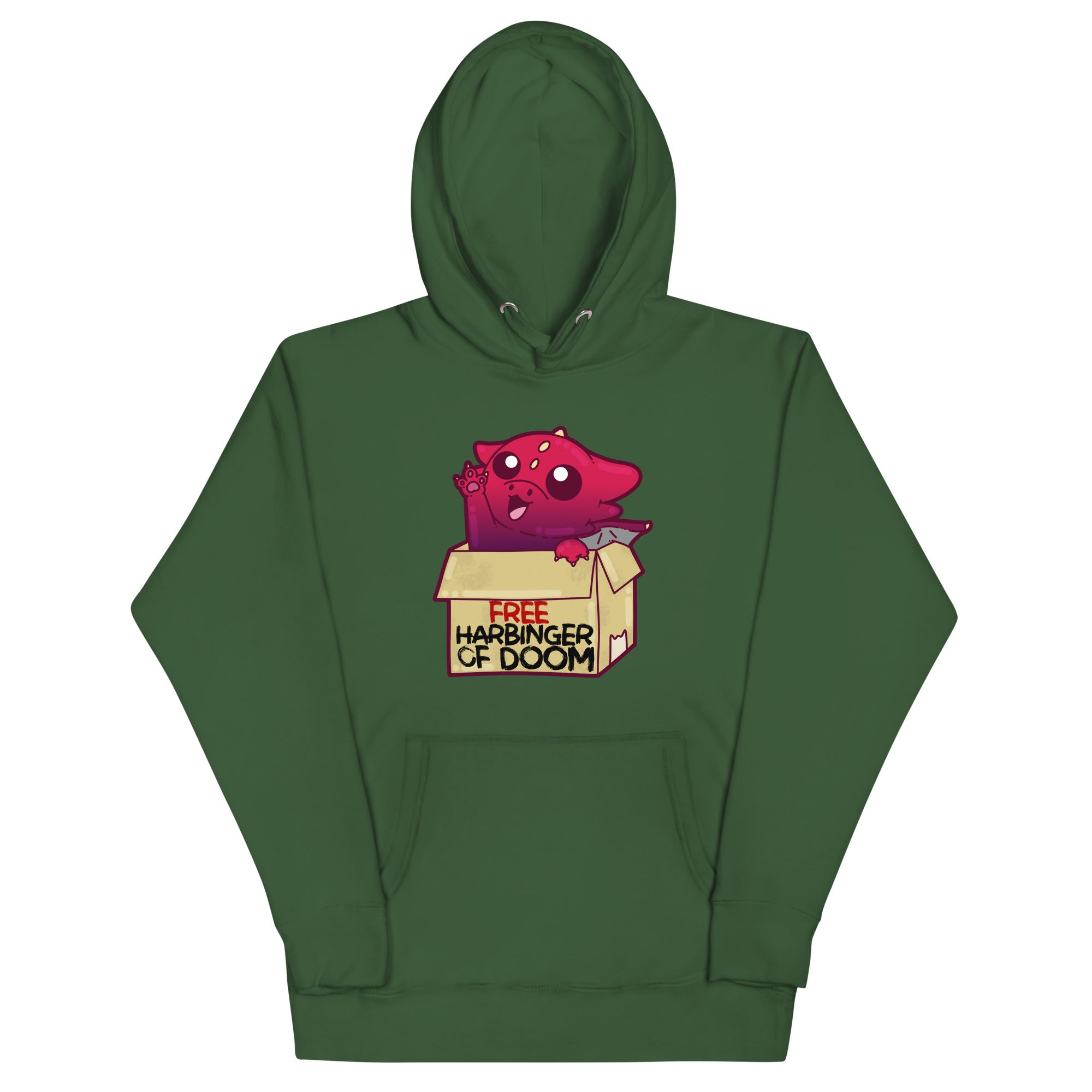 FREE HARBINGER OF DOOM - Hoodie - ChubbleGumLLC
