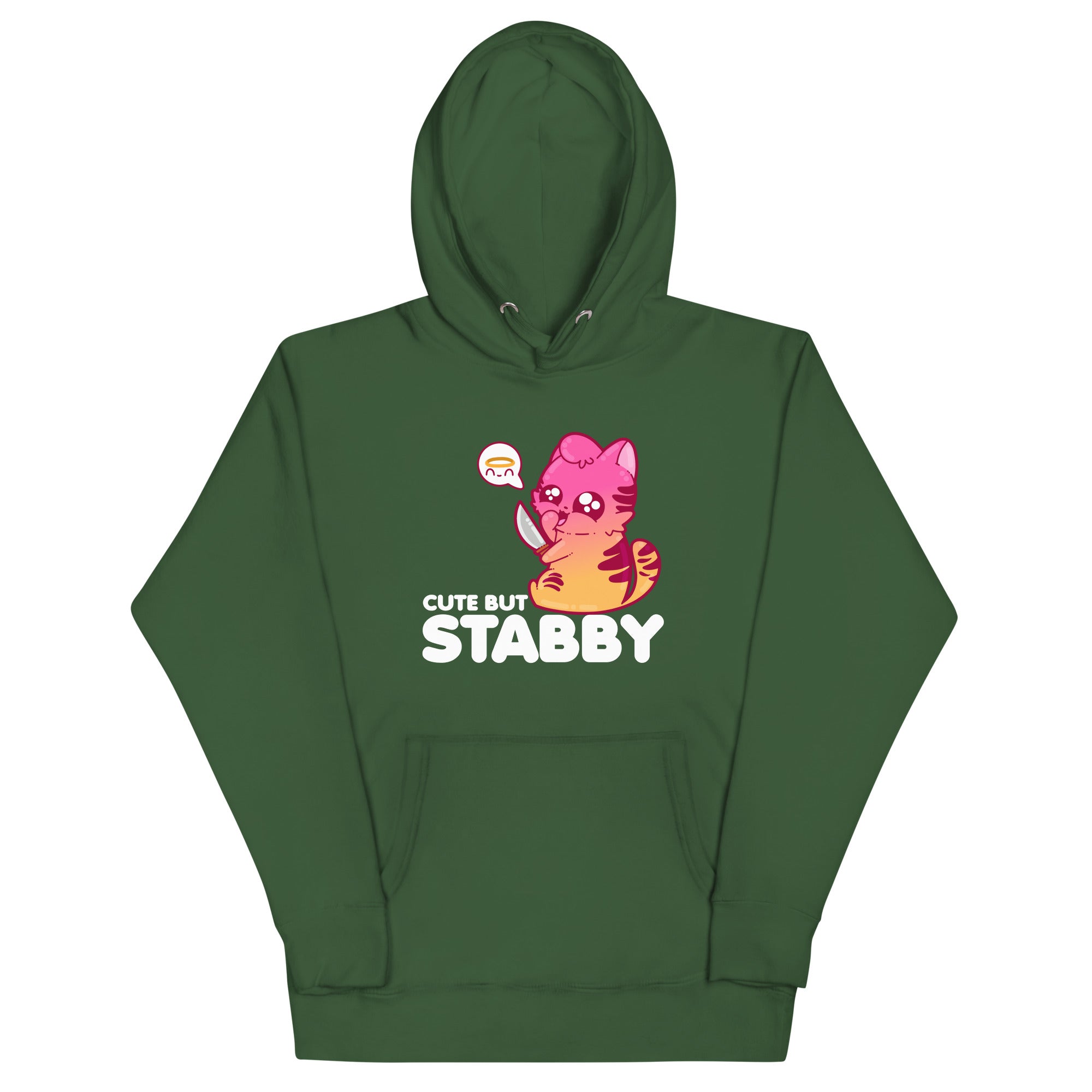 CUTE BUT STABBY - Modded Hoodie - ChubbleGumLLC