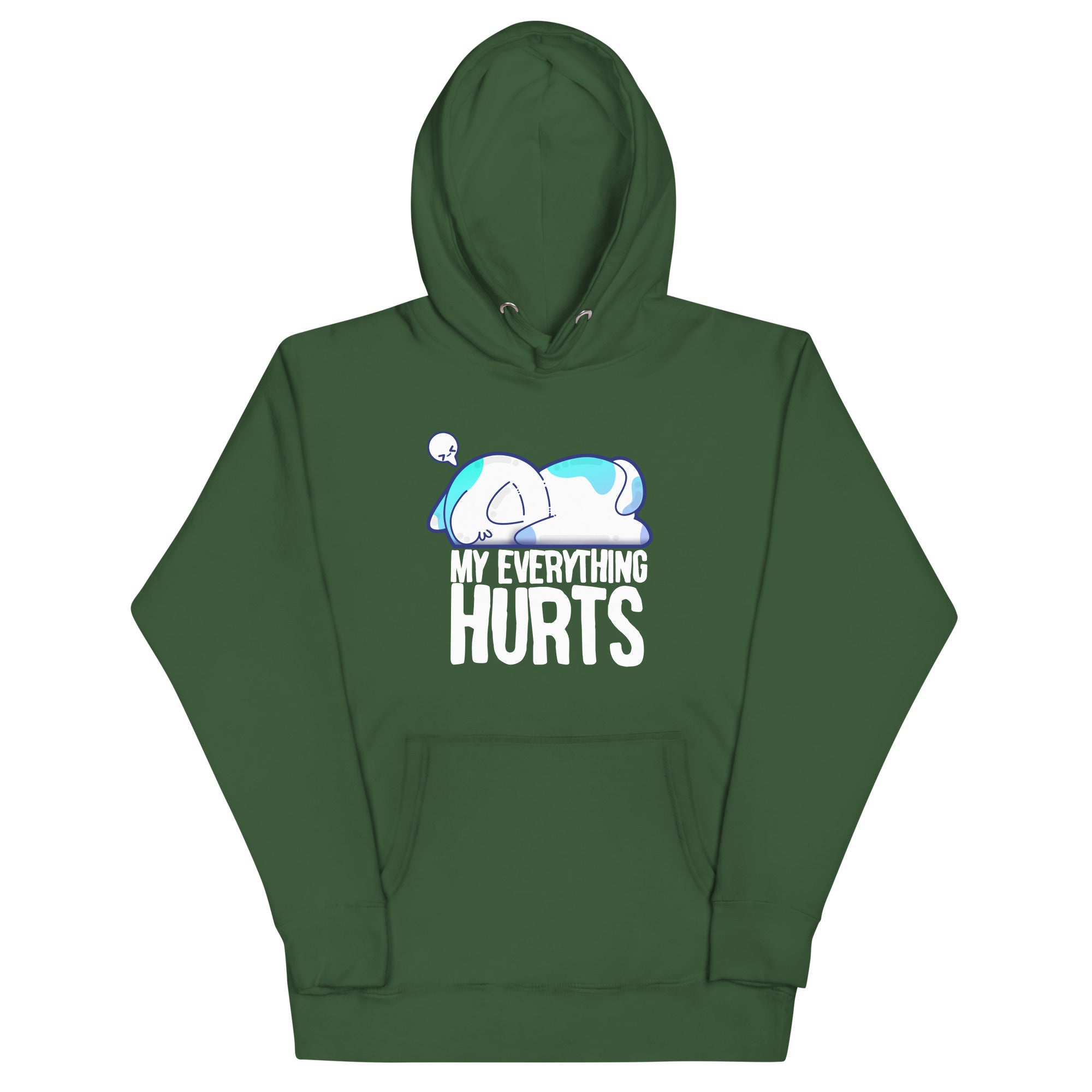 MY EVERYTHING HURTS - Modded Hoodie - ChubbleGumLLC