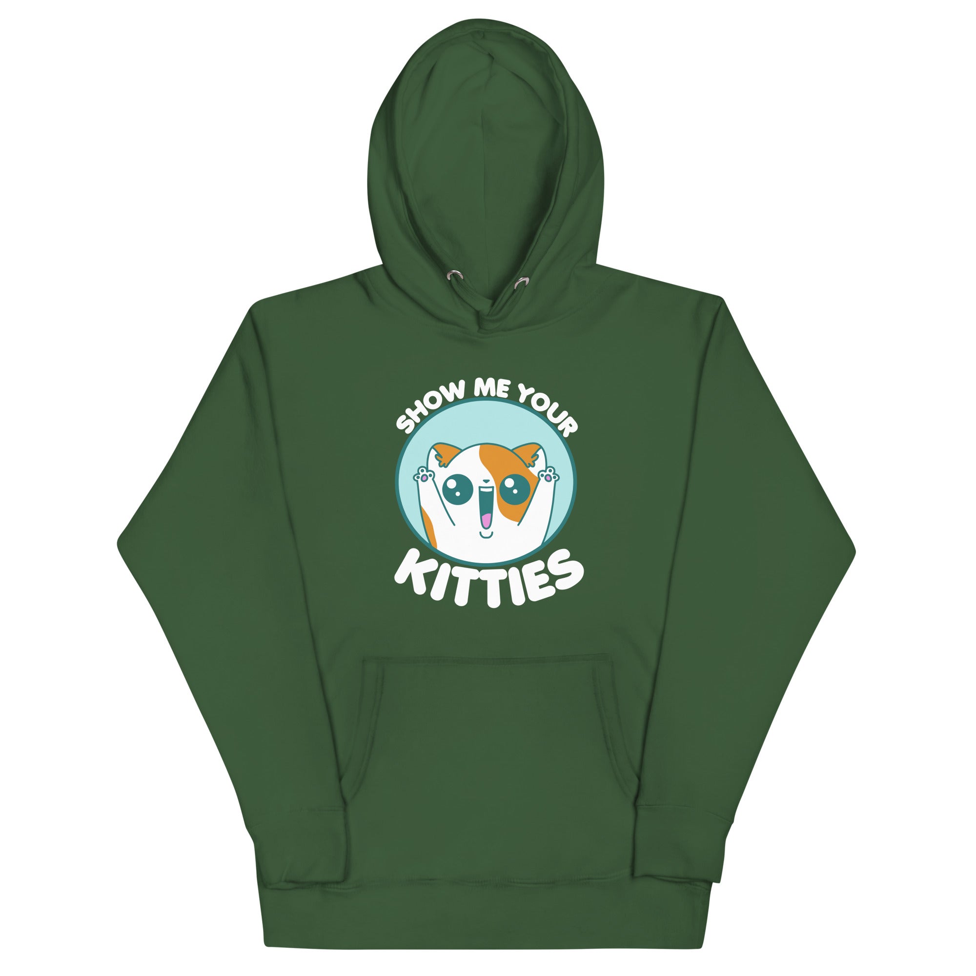 SHOW ME YOUR KITTIES - Modified Hoodie - ChubbleGumLLC