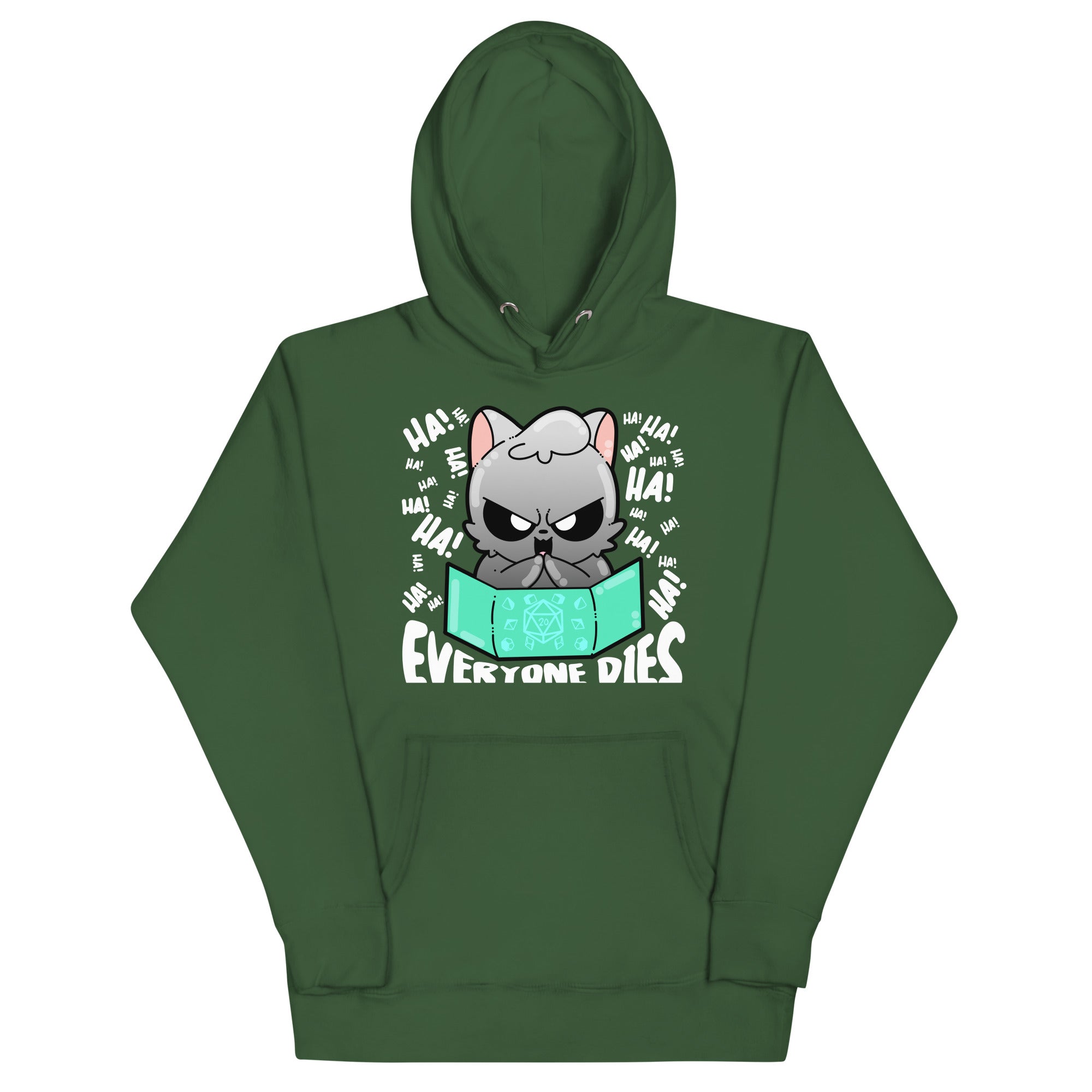 EVERYONE DIES - Hoodie - ChubbleGumLLC