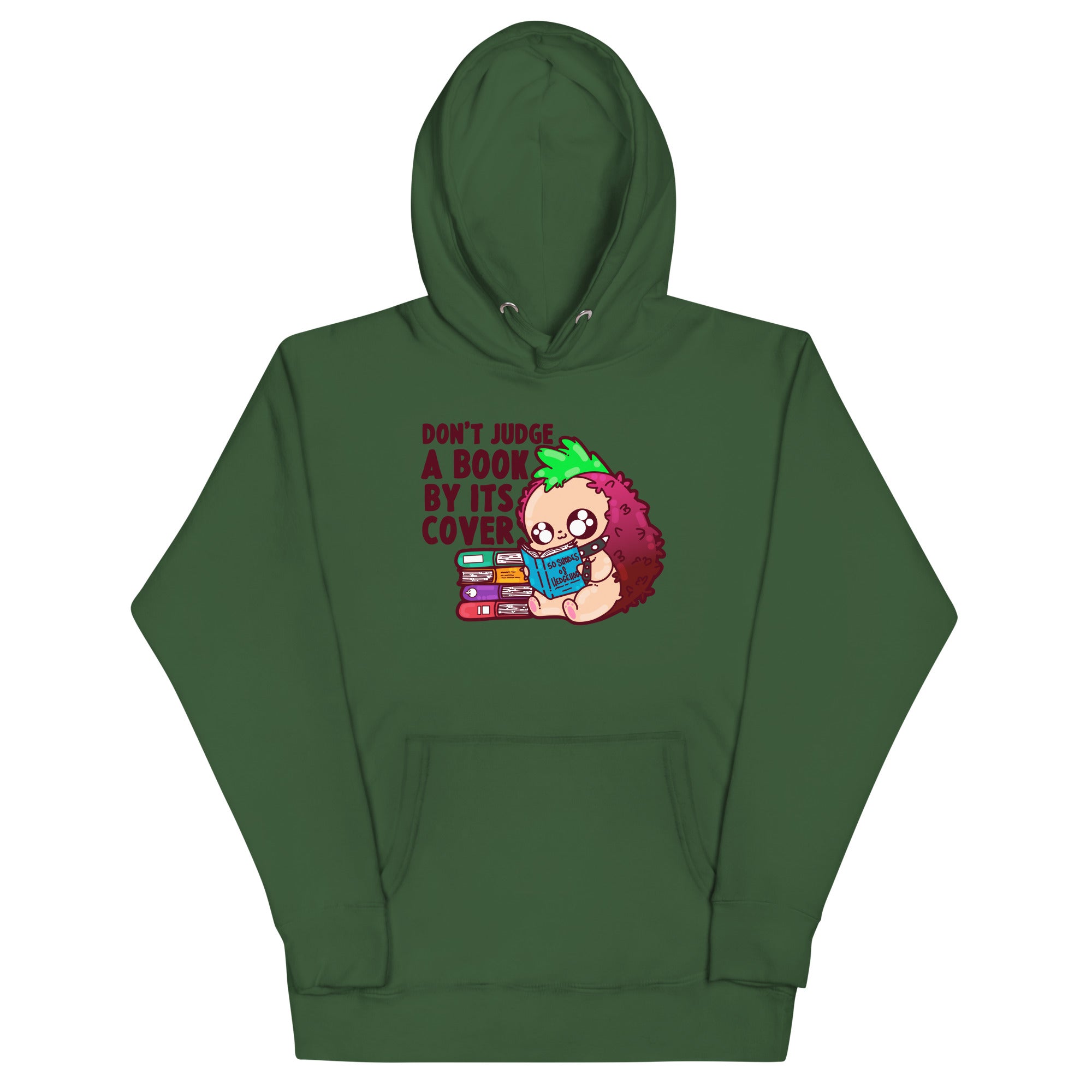 DONT JUDGE A BOOK - Hoodie - ChubbleGumLLC