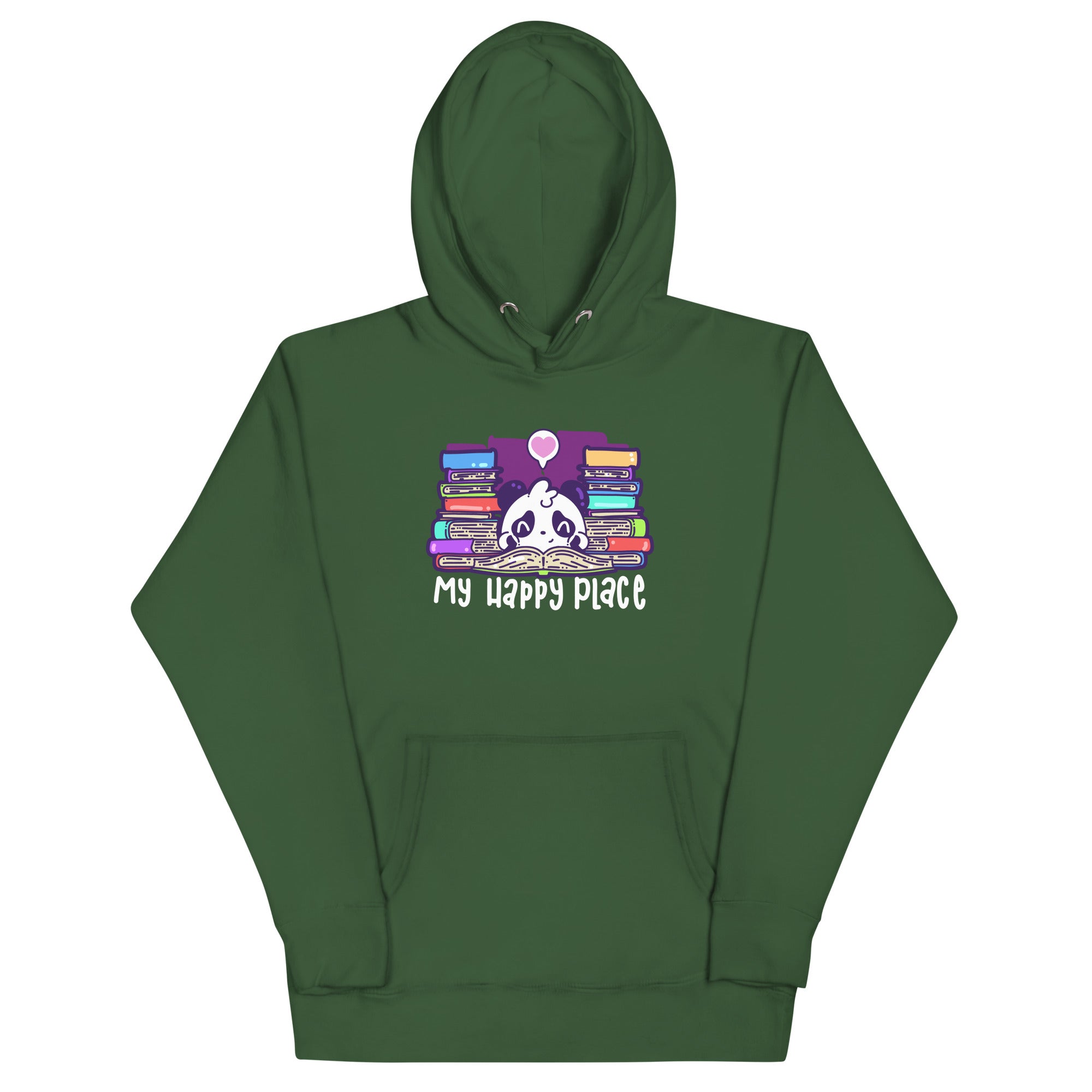 MY HAPPY PLACE - Modified Hoodie - ChubbleGumLLC