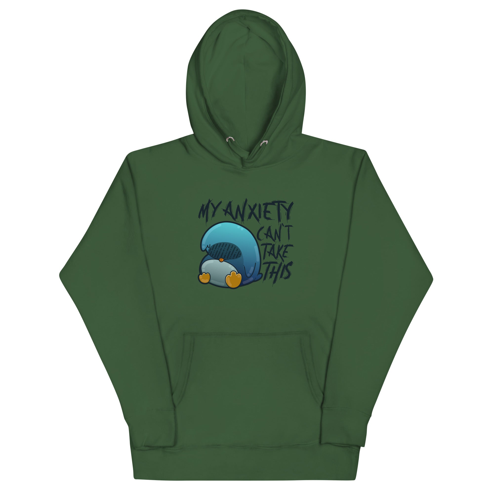 MY ANXIETY CANT TAKE THIS - Hoodie - ChubbleGumLLC