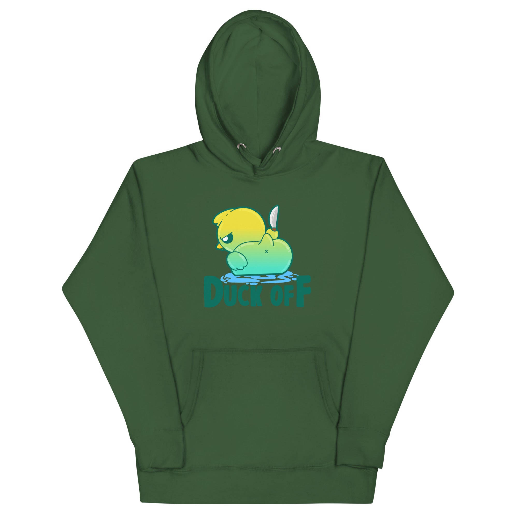 DUCK OFF - Hoodie - ChubbleGumLLC