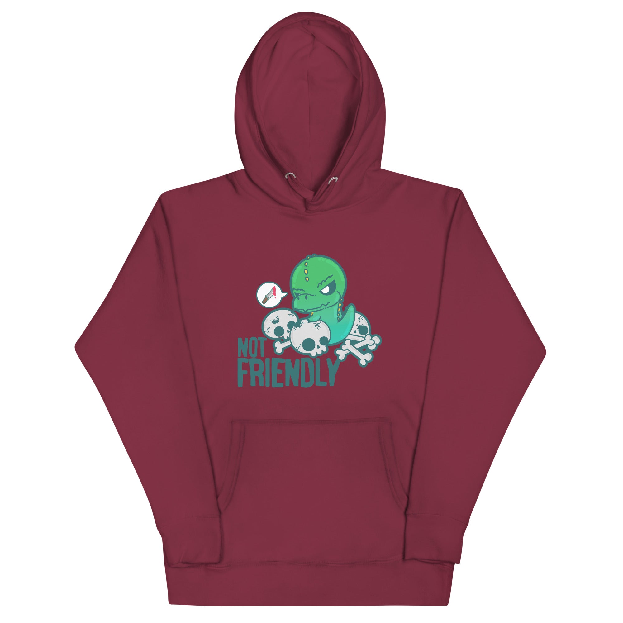 NOT FRIENDLY - Hoodie - ChubbleGumLLC