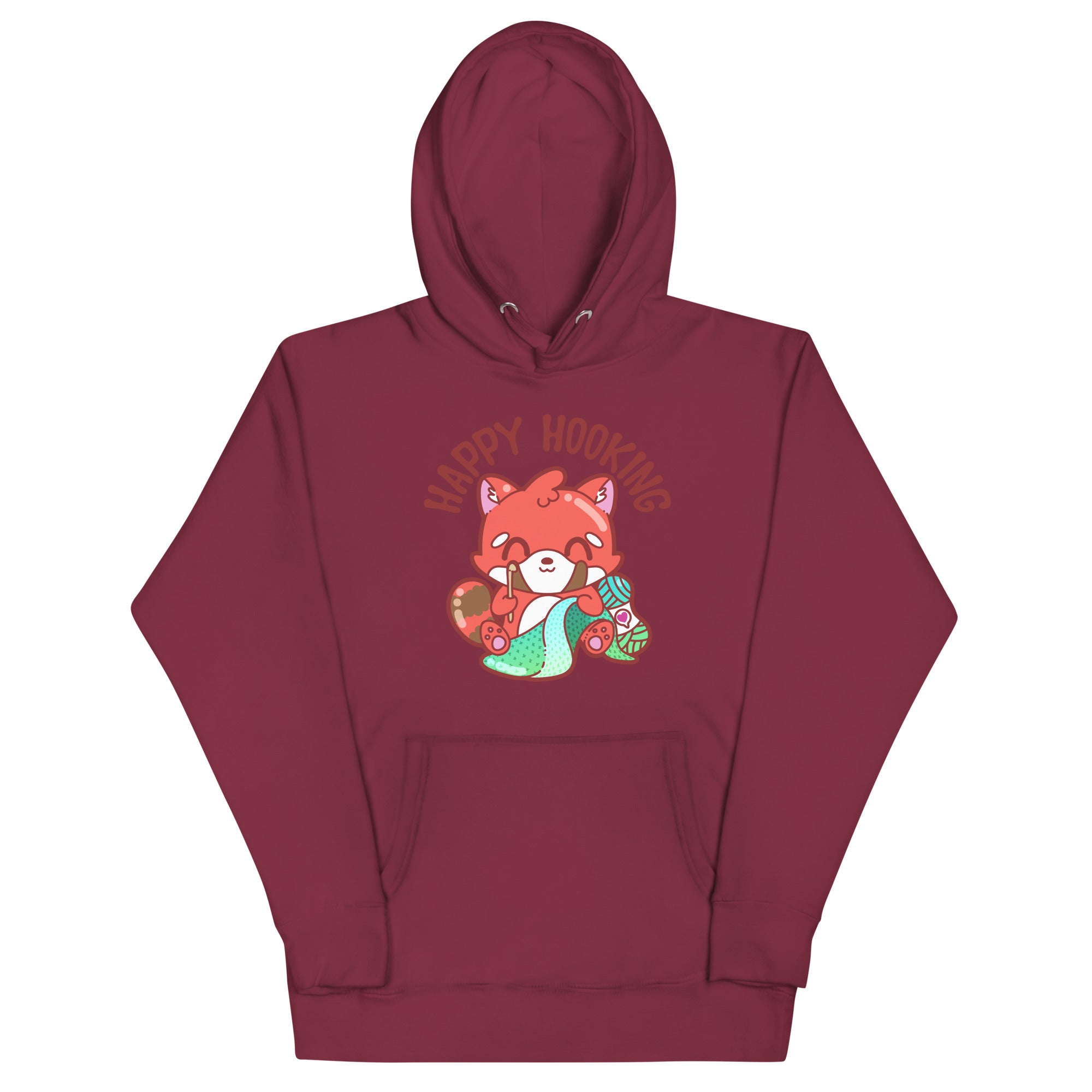 HAPPY HOOKING - Hoodie - ChubbleGumLLC