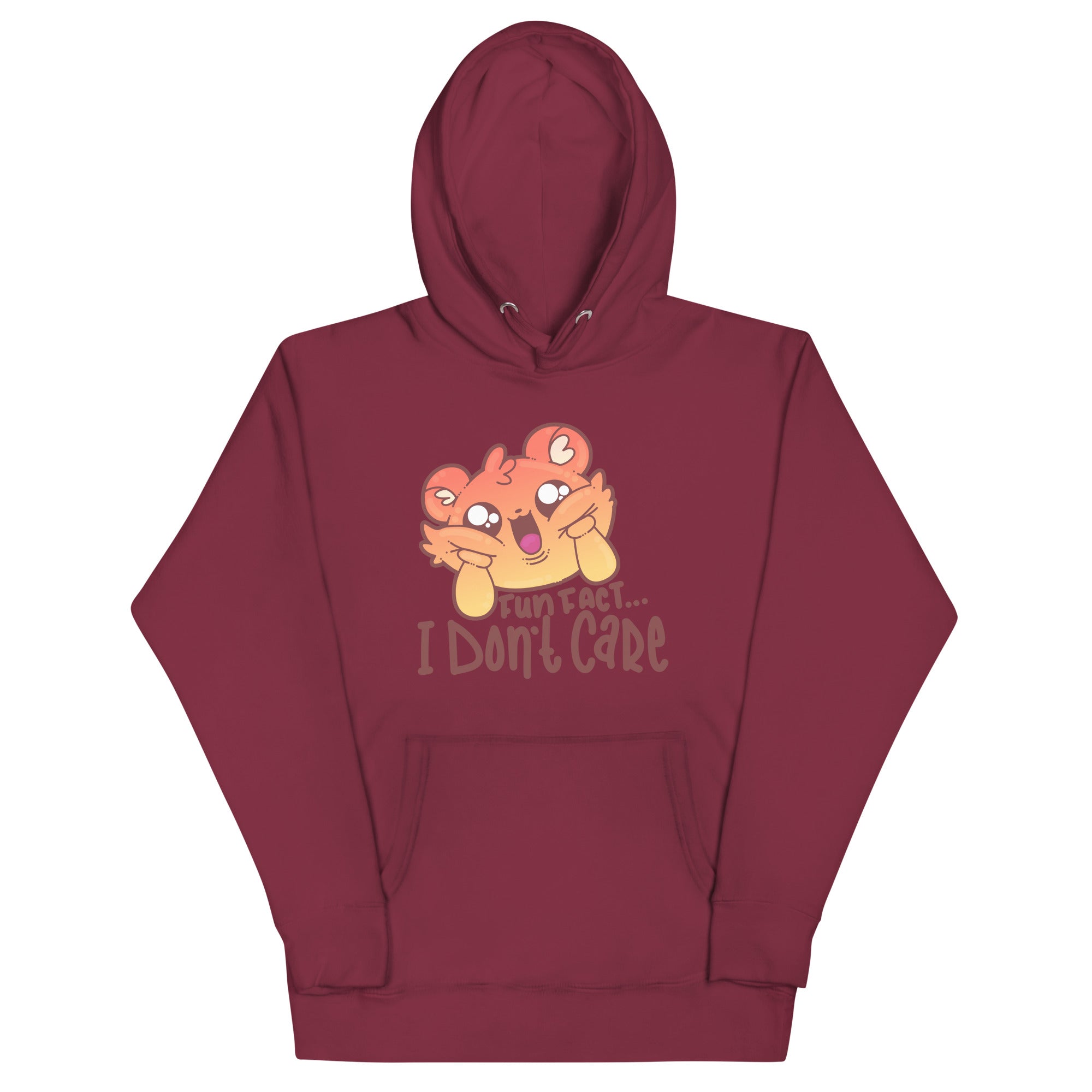 FUN FACT I DONT CARE - Hoodie - ChubbleGumLLC