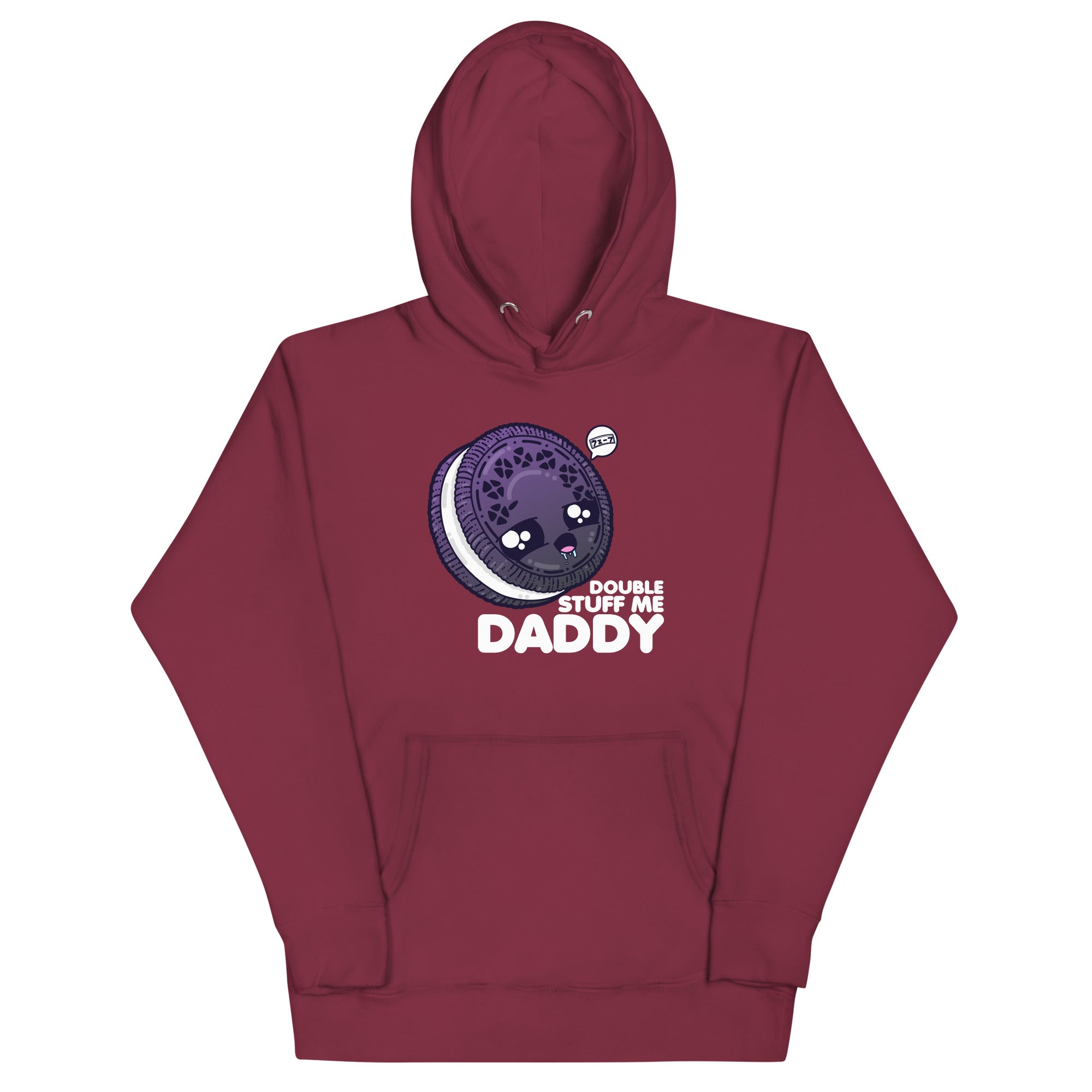 DOUBLE STUFF ME DADDY - Hoodie - ChubbleGumLLC