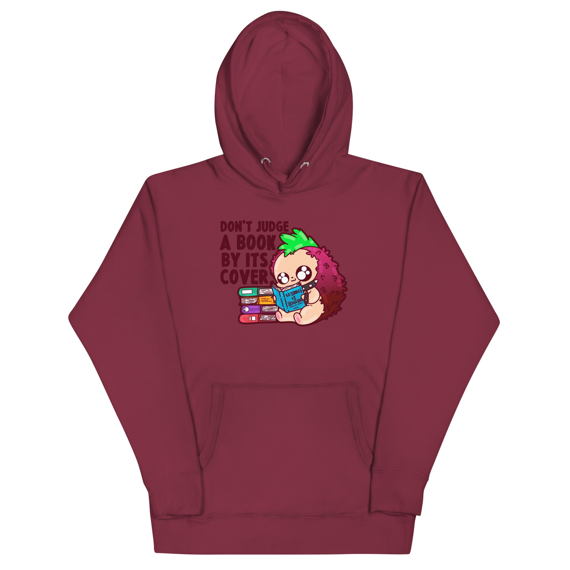 DONT JUDGE A BOOK - Hoodie - ChubbleGumLLC