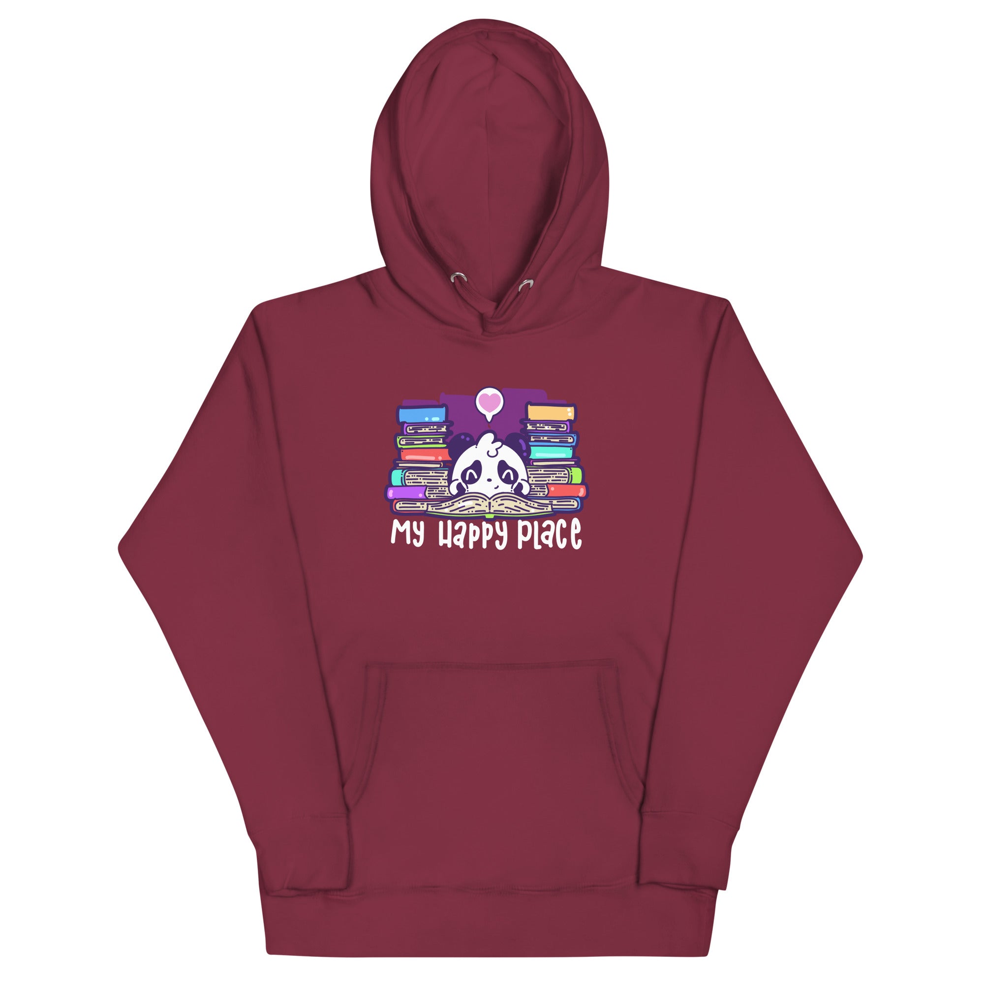 MY HAPPY PLACE - Modified Hoodie - ChubbleGumLLC